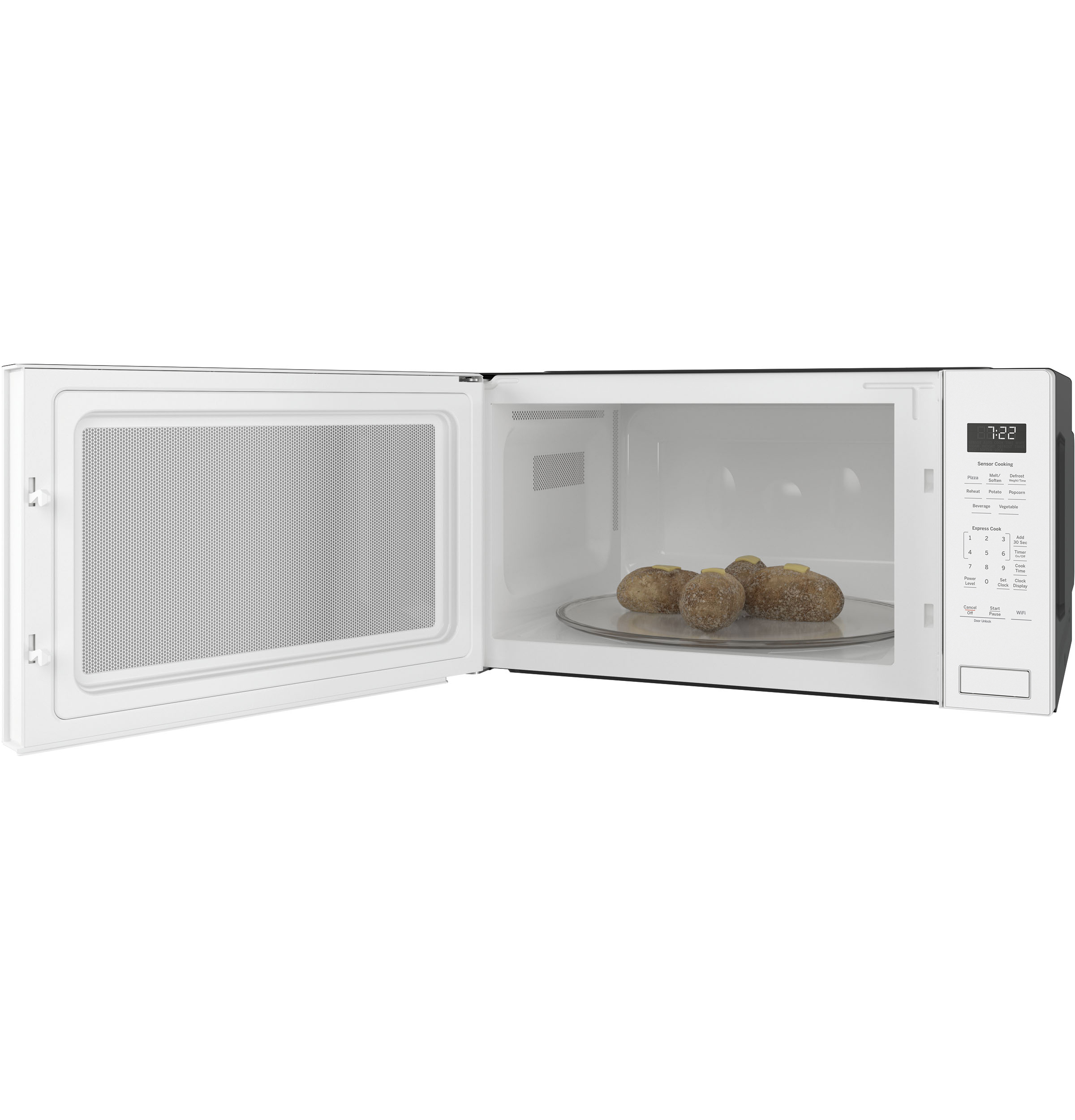 2.2 Cu. Ft. Built-In Sensor Microwave Oven PCWK22U1WWW