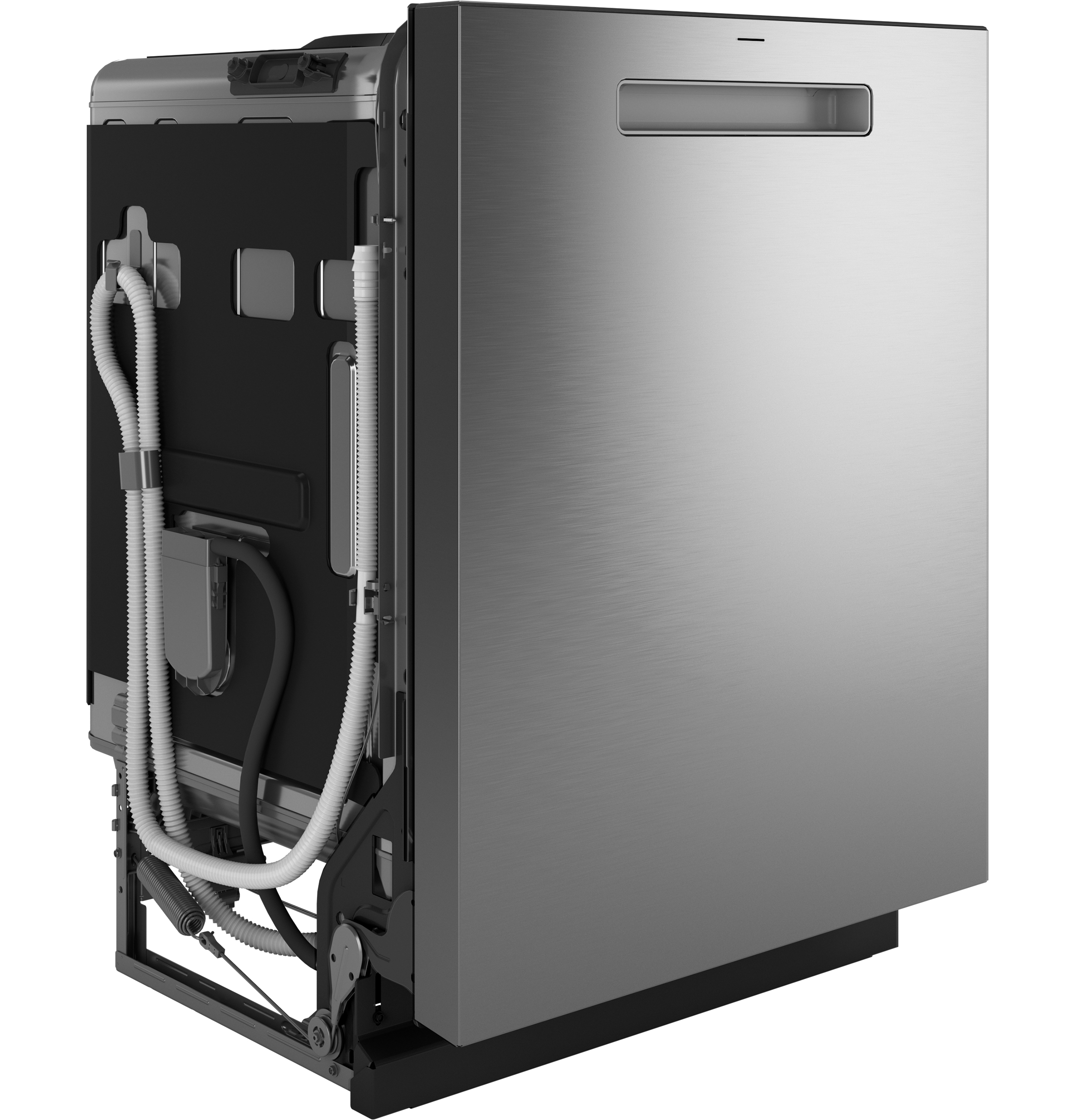 Fingerprint Resistant Top Control Stainless Interior Dishwasher with Microban Antimicrobial Technology PDP715SYVFS