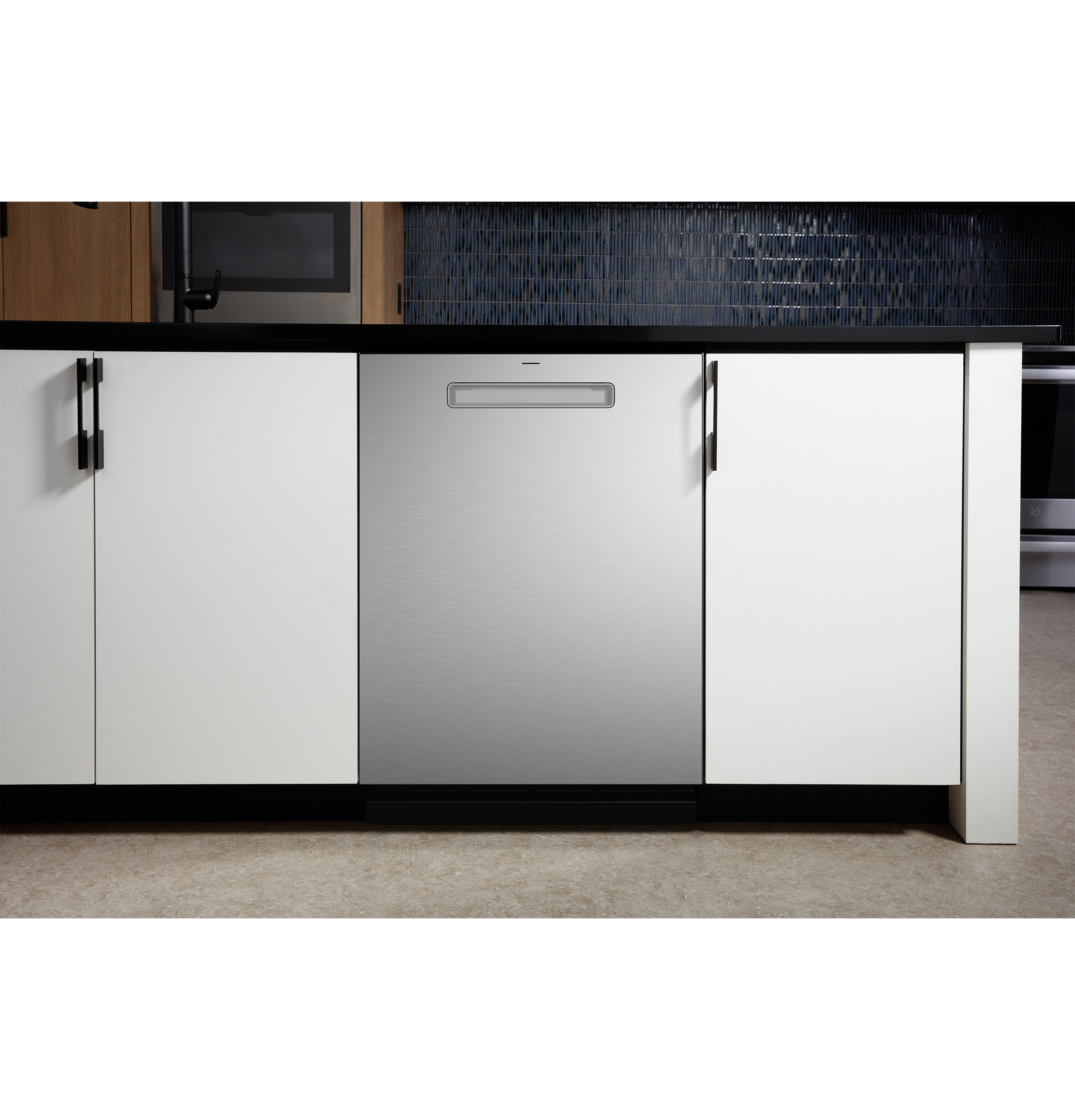 Fingerprint Resistant Top Control Stainless Interior Dishwasher with Microban Antimicrobial Technology PDP715SYVFS