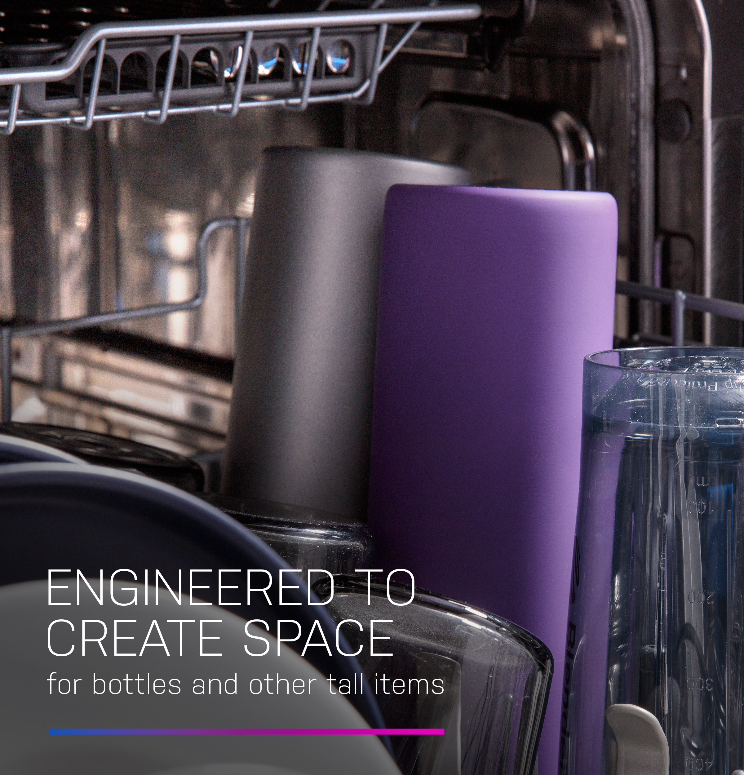 Fingerprint Resistant Top Control Stainless Interior Dishwasher with Microban Antimicrobial Technology PDP715SYVFS