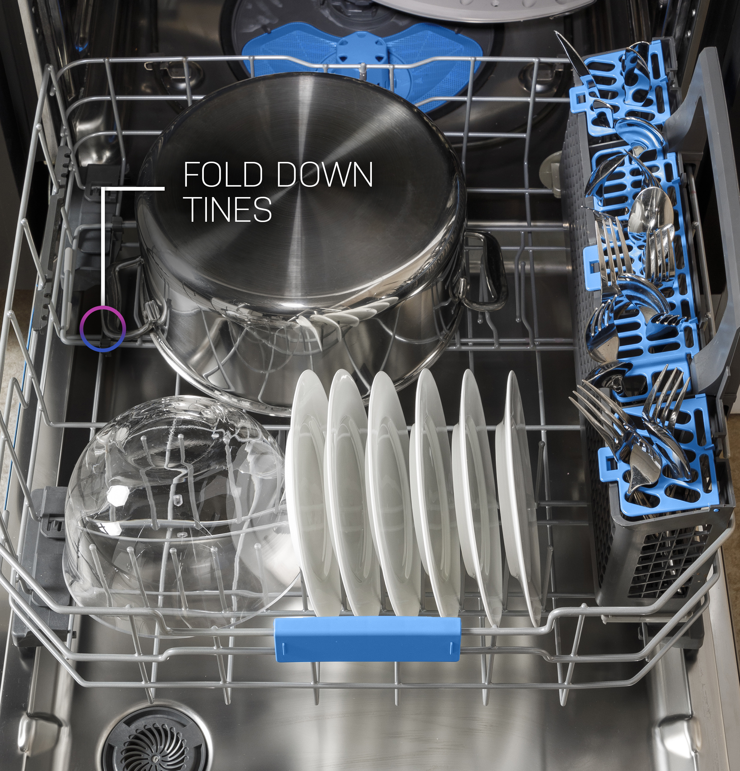 GE Profile™ ENERGY STAR Smart UltraFresh System Dishwasher with Microban™ Antimicrobial Technology with Deep Clean Washing 3rd Rack, 42 dBA PDP755SBVTS
