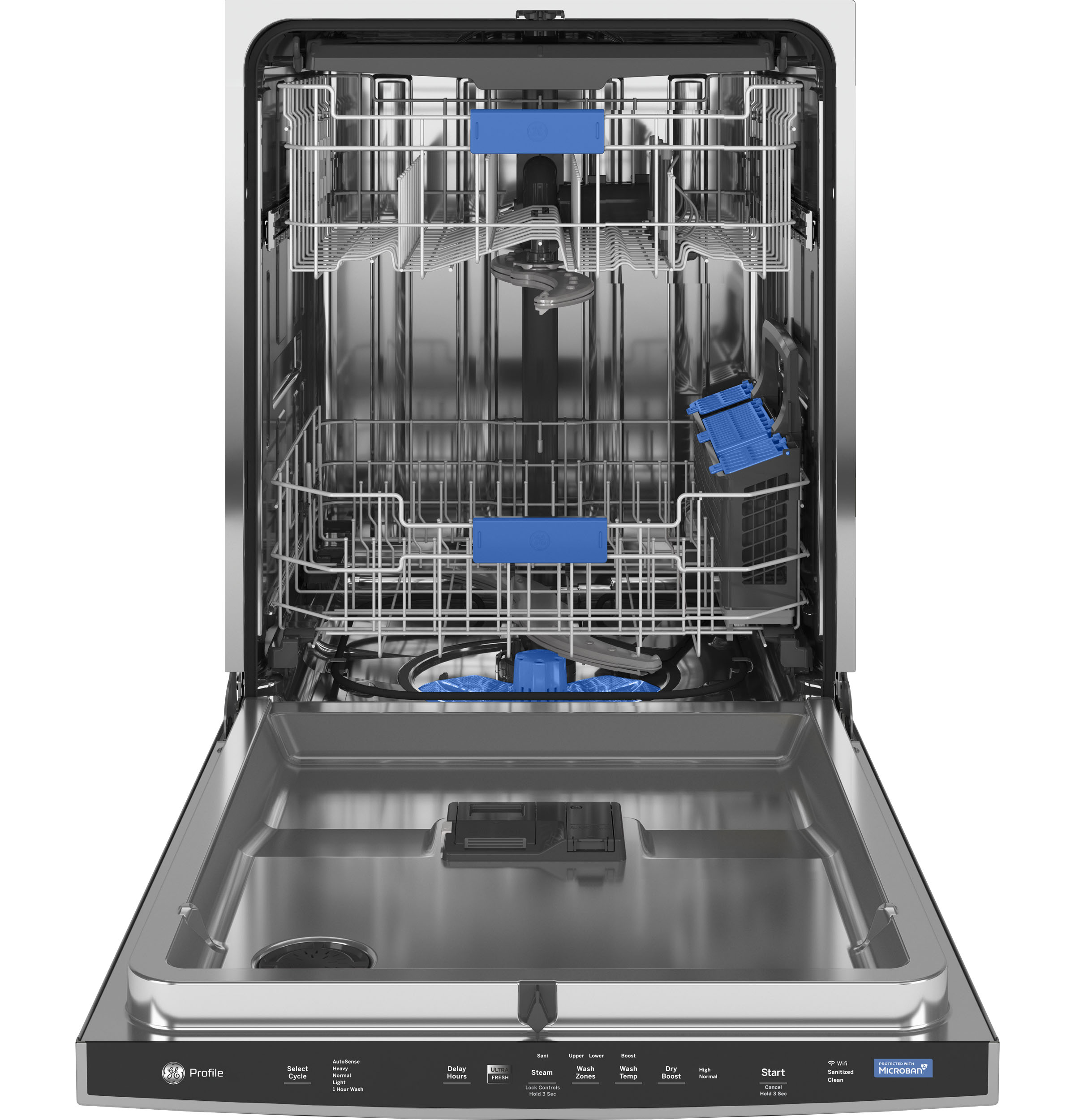 UltraFresh System Dishwasher with Stainless Steel Interior PDP755SYRFS