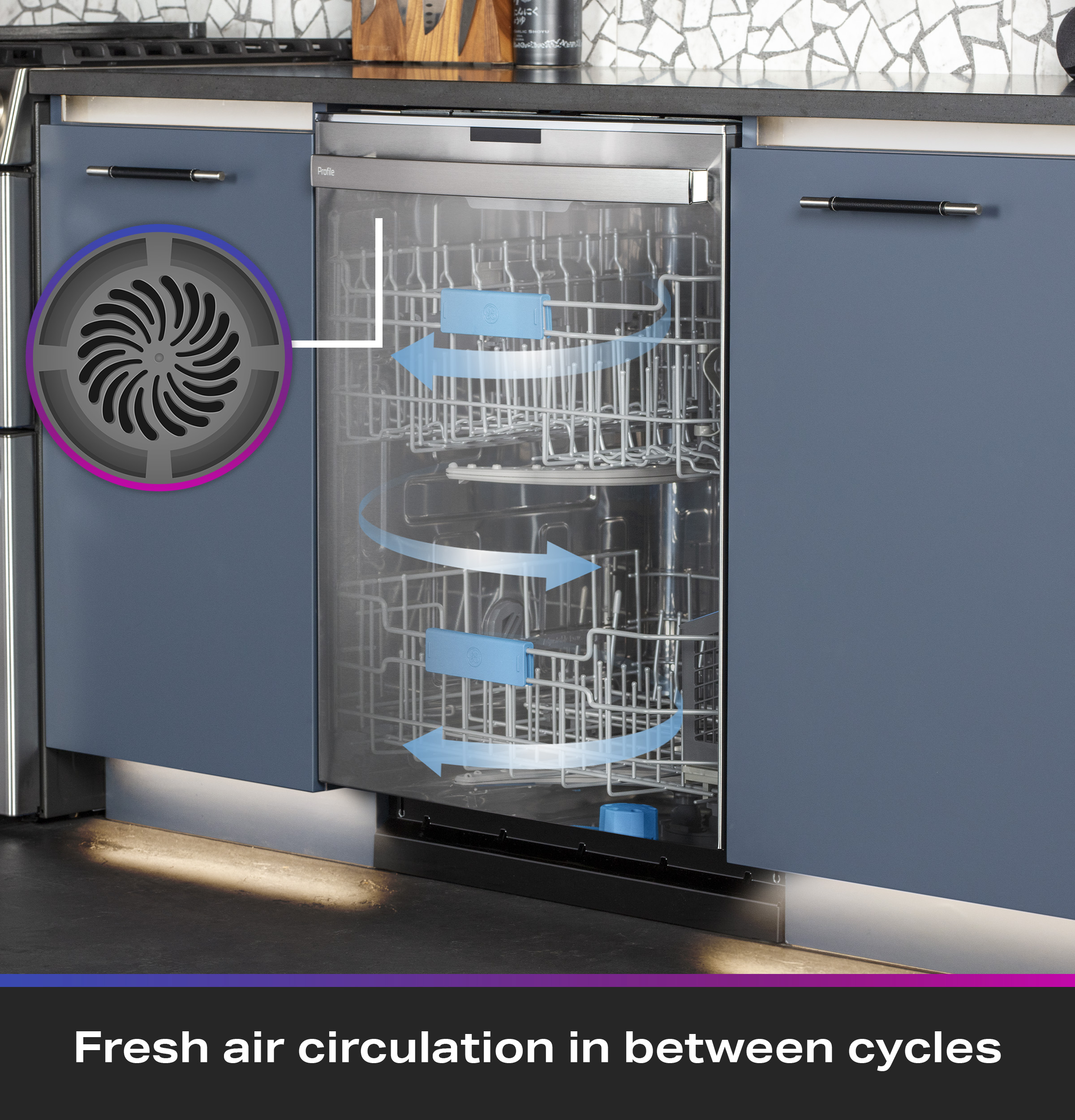 UltraFresh System Dishwasher with Stainless Steel Interior PDP755SYRFS