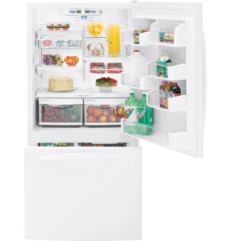 19.5 Cu. Ft. Bottom-Freezer Refrigerator PDS20MBWWW