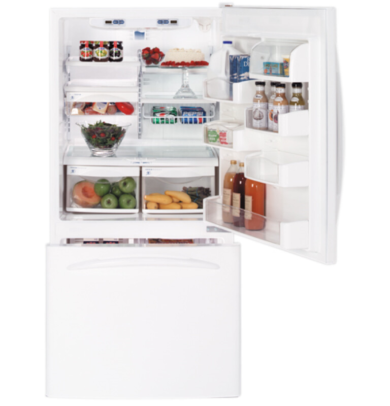 19.5 Cu. Ft. Bottom-Freezer Drawer Refrigerator PDS20MCRWW