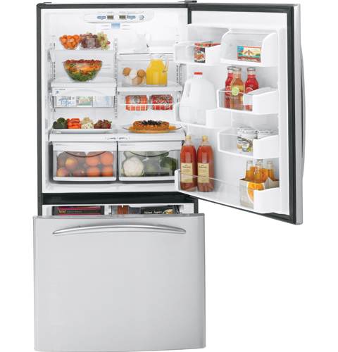 19.5 Cu. Ft. Stainless Bottom-Freezer Drawer Refrigerator PDS20SBSLSS