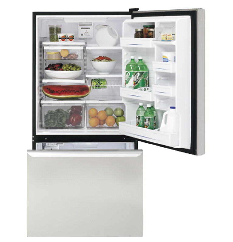 20.5 Cu. Ft. Bottom-Freezer Refrigerator PDS21SBMBS