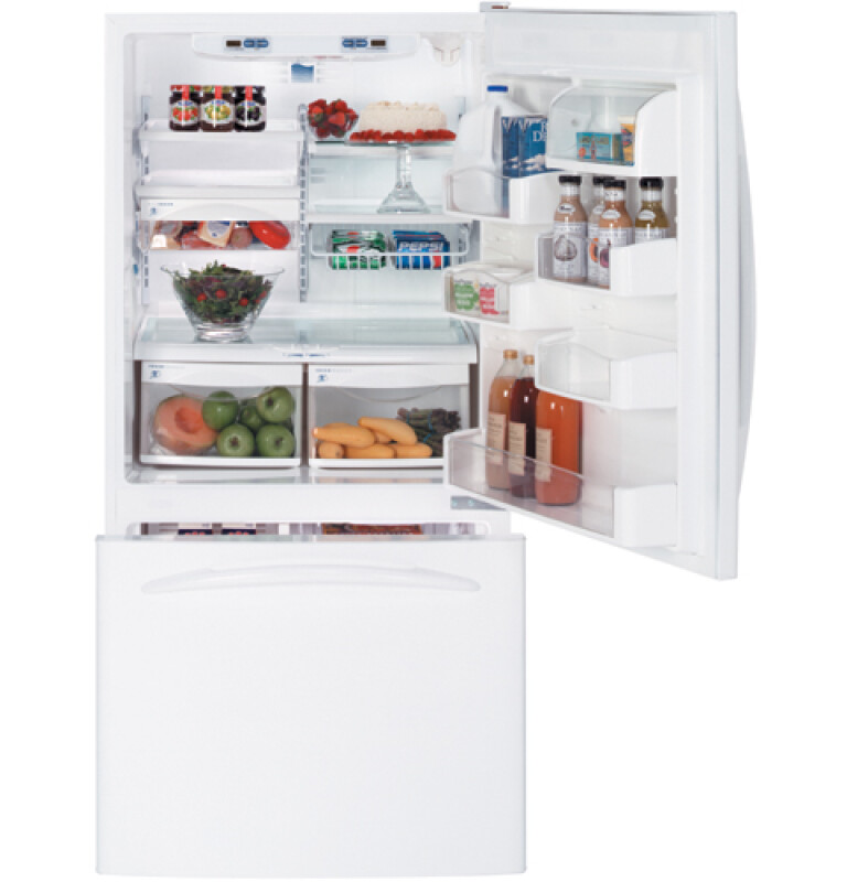 22.2 Cu. Ft. Bottom-Freezer Drawer Refrigerator PDS22MHRWW