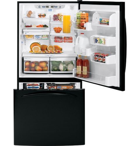 22.2 Cu. Ft. Bottom-Freezer Refrigerator with Internal Water Dispenser PDS22MIWBB