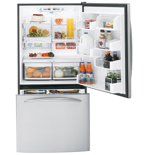 22.2 Cu. Ft. Bottom-Freezer Drawer Refrigerator with Internal Dispenser PDS22SISRSS