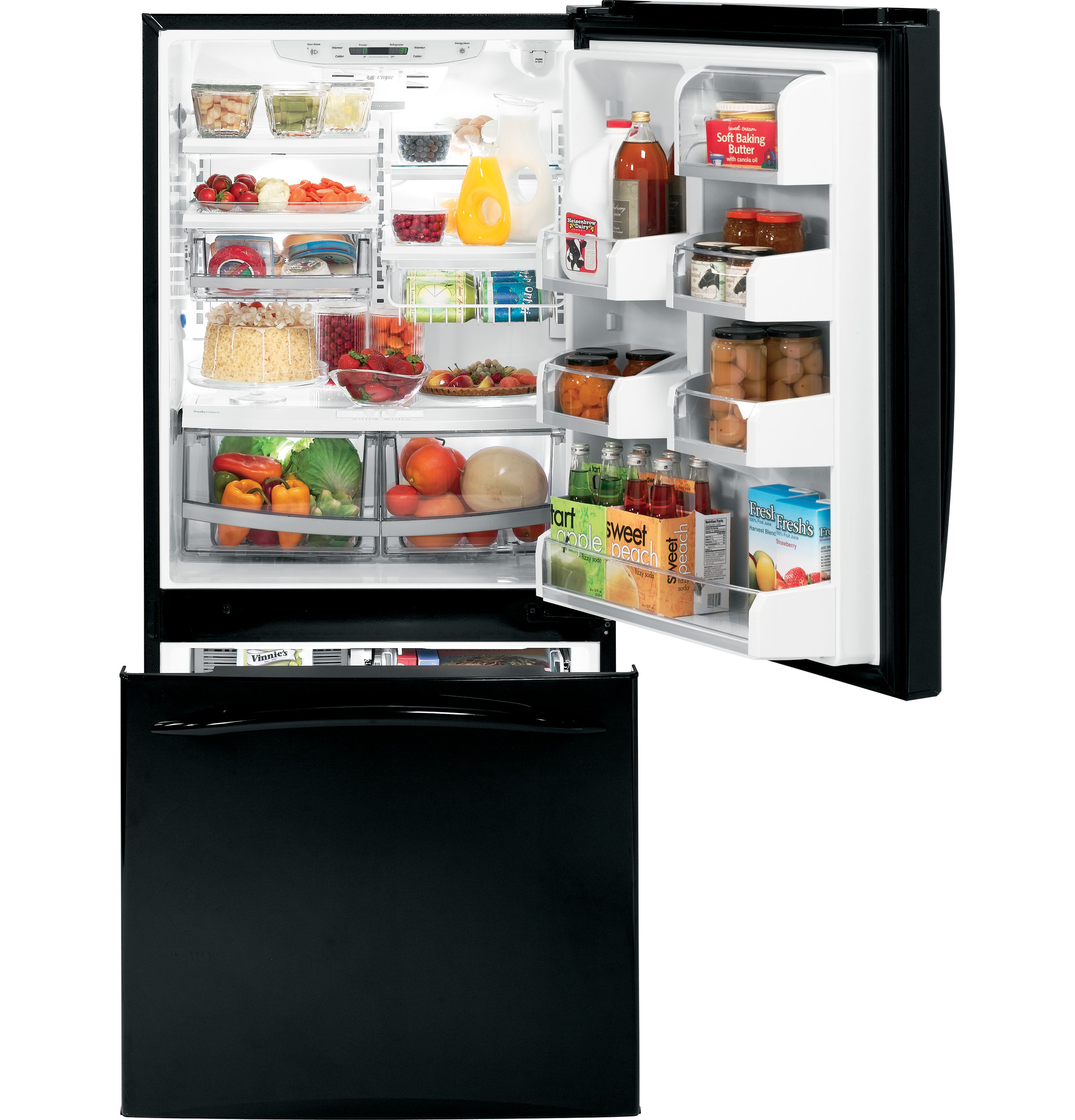 20.0 Cu. Ft. Bottom-Freezer Drawer Refrigerator PDSF0MFXBB