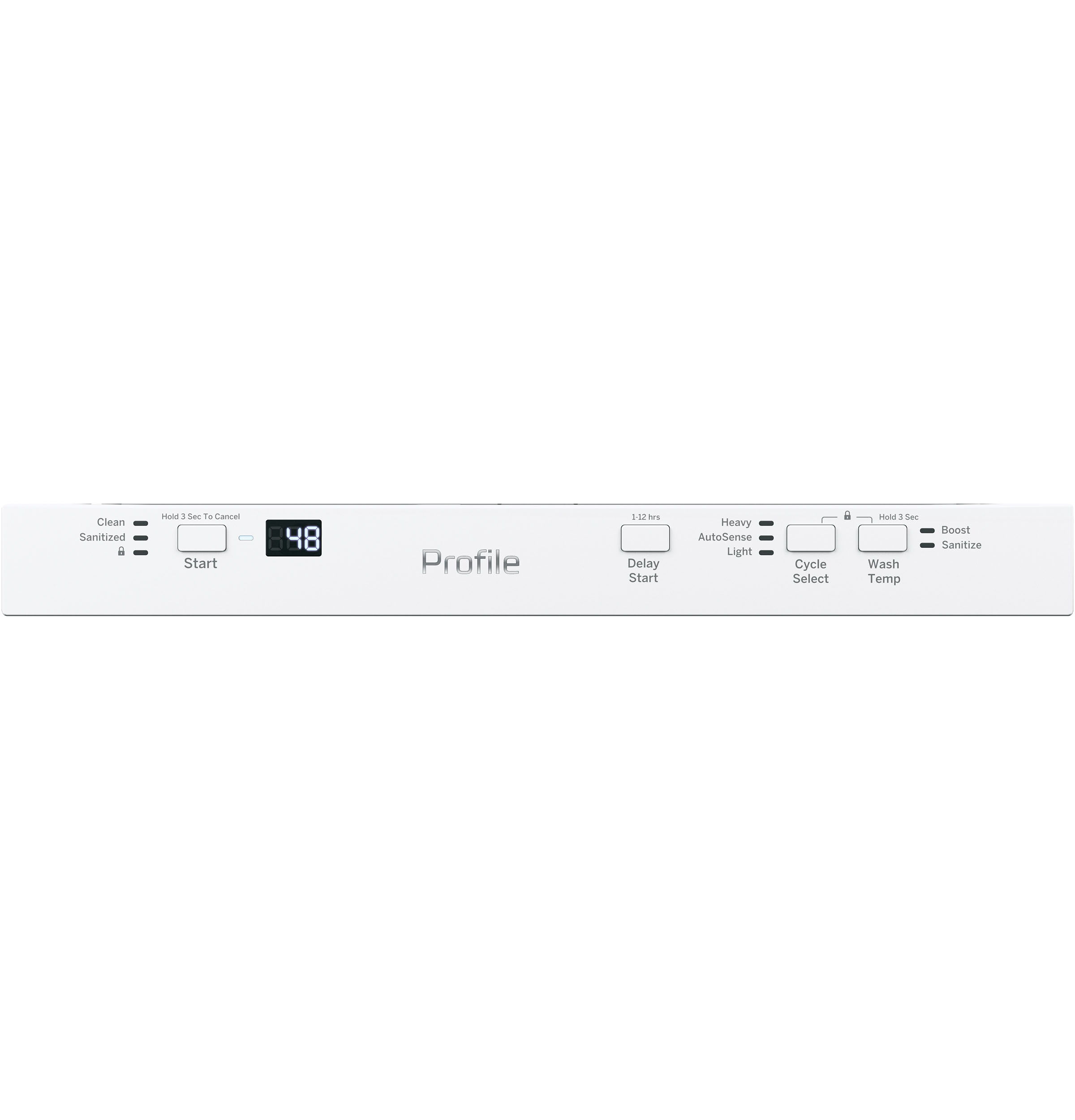 Ge Profile™ Energy Star® 18" Ada Compliant Stainless Steel Interior Dishwasher With Sanitize Cycle PDT145SGLWW