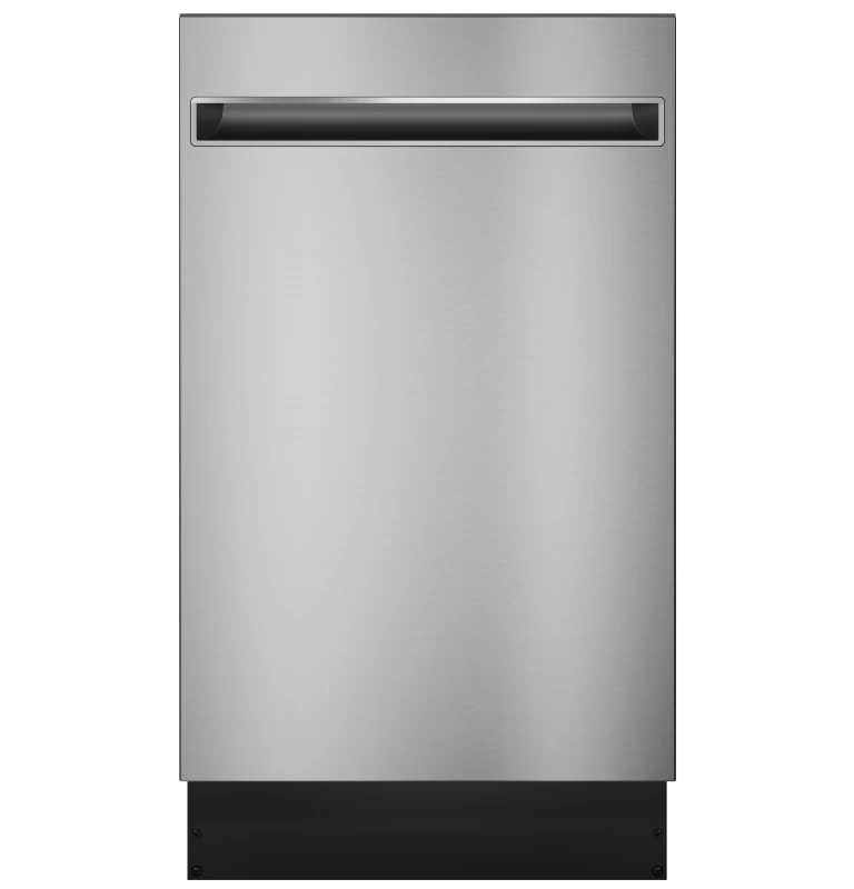GE Profile ENERGY STAR 18" ADA Compliant Stainless Steel Interior Dishwasher with Sanitize Cycle Stainless Steel PDT145SSLSS Picture 1