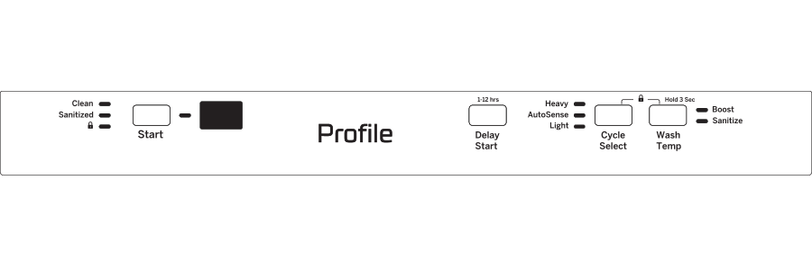 Ge Profile™ Energy Star® 18" Ada Compliant Stainless Steel Interior Dishwasher With Sanitize Cycle PDT145SSLSS
