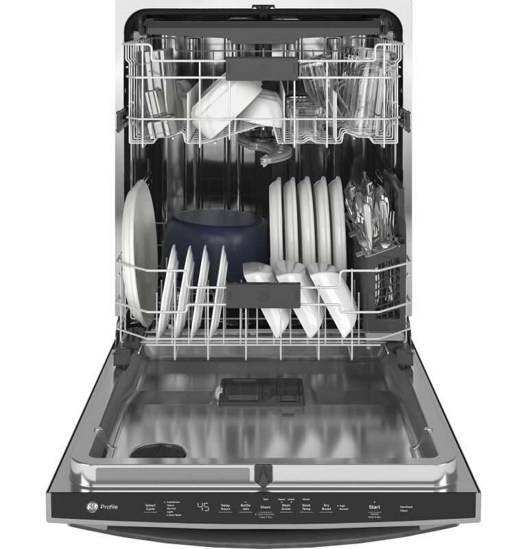 Fingerprint Resistant Top Control Stainless Steel Interior Dishwasher with Sanitize Cycle & Dry Boost PDT715SYNFS