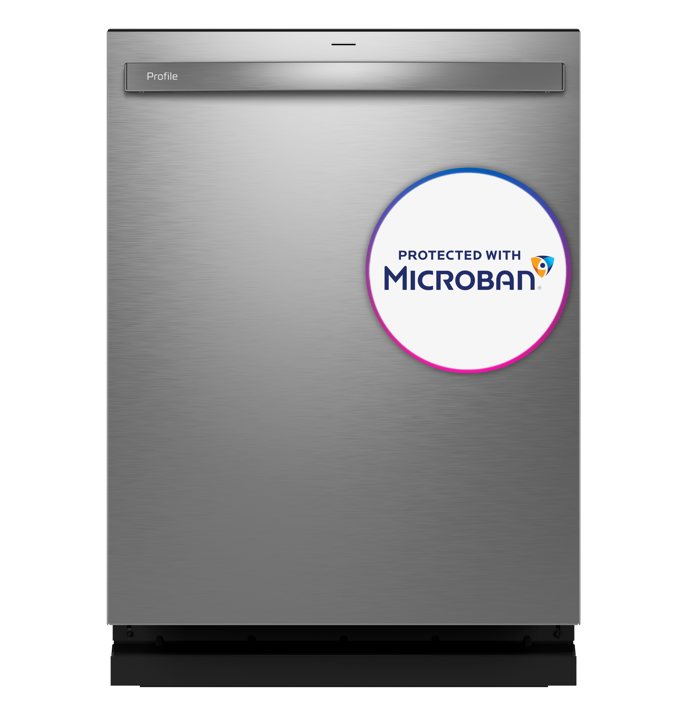 Fingerprint Resistant Top Control Stainless Interior Dishwasher with Microban Antimicrobial Technology PDT715SYVFS