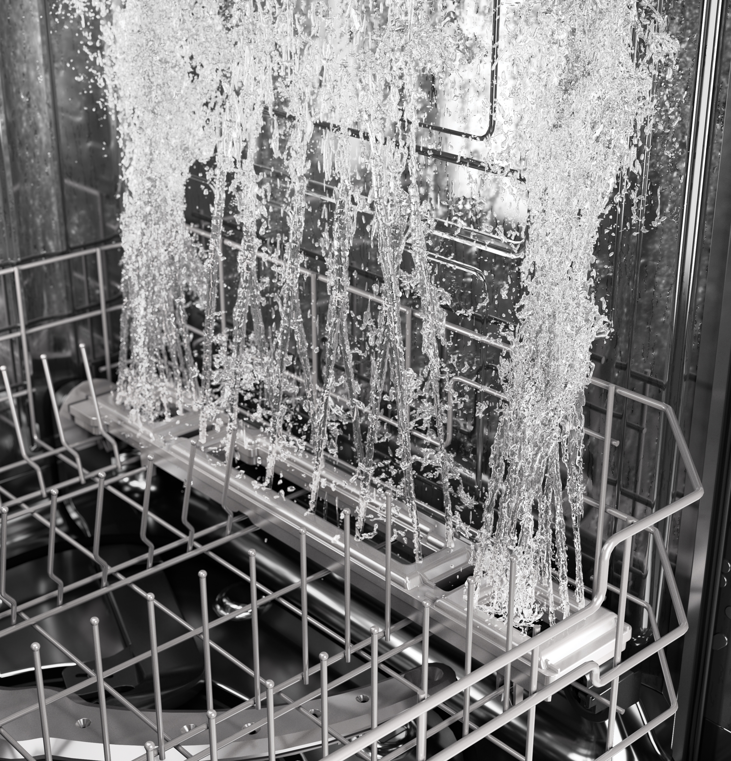 Fingerprint Resistant Top Control Stainless Interior Dishwasher with Microban Antimicrobial Technology PDT715SYVFS