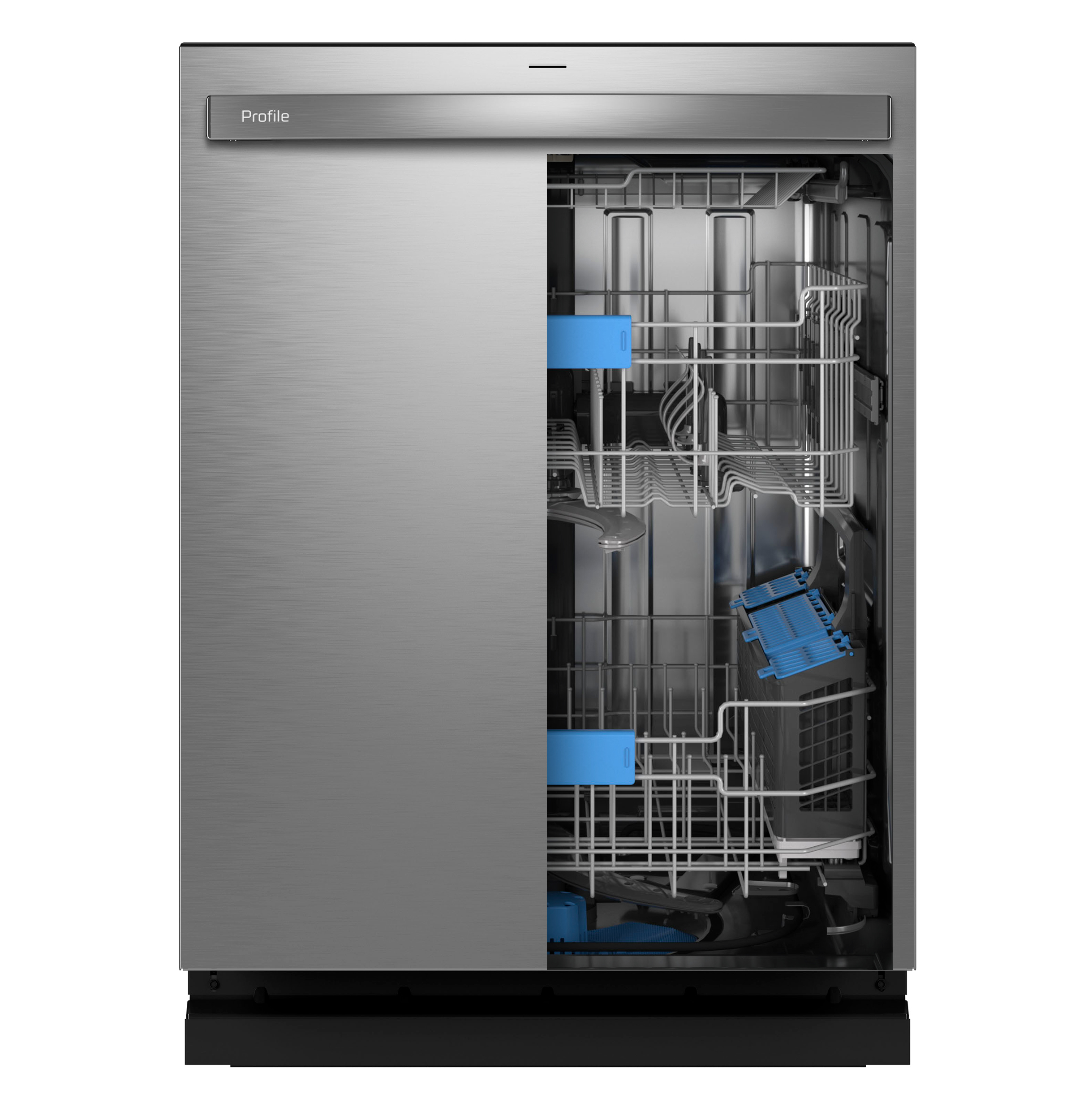 Fingerprint Resistant Top Control Stainless Interior Dishwasher with Microban Antimicrobial Technology PDT715SYVFS