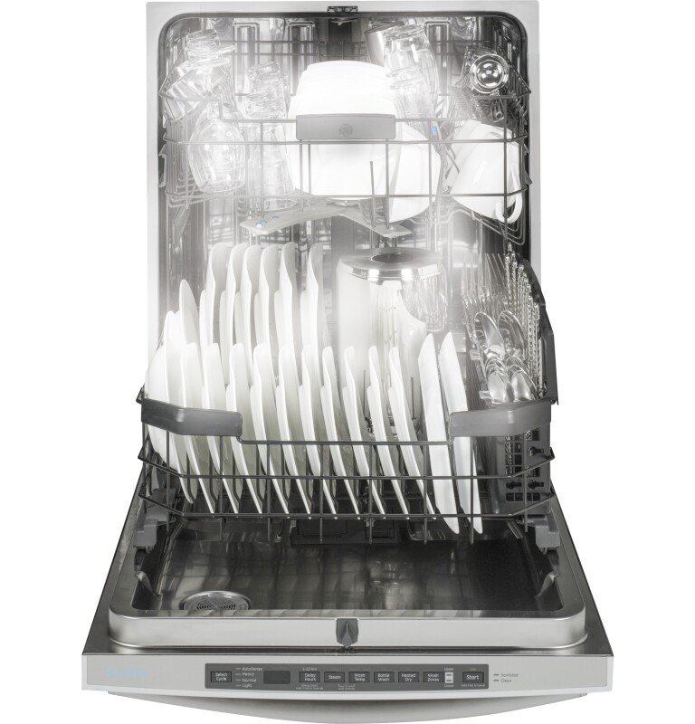 Stainless Steel Interior Dishwasher with Hidden Controls PDT720SGHWW
