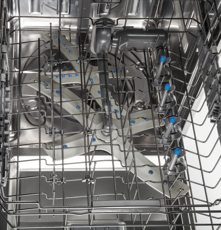 Stainless Steel Interior Dishwasher with Hidden Controls PDT720SGHWW