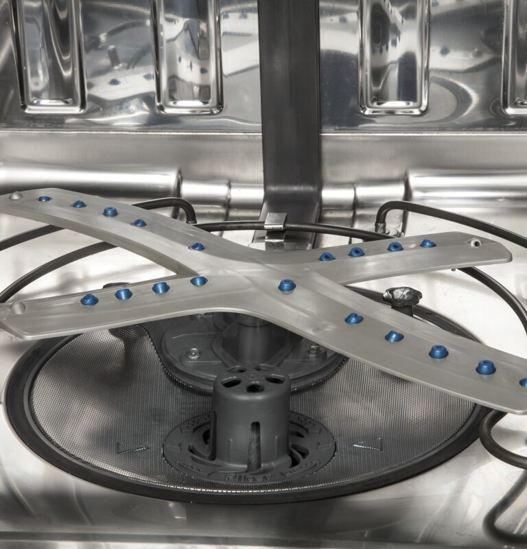 Stainless Steel Interior Dishwasher with Hidden Controls PDT720SGHWW