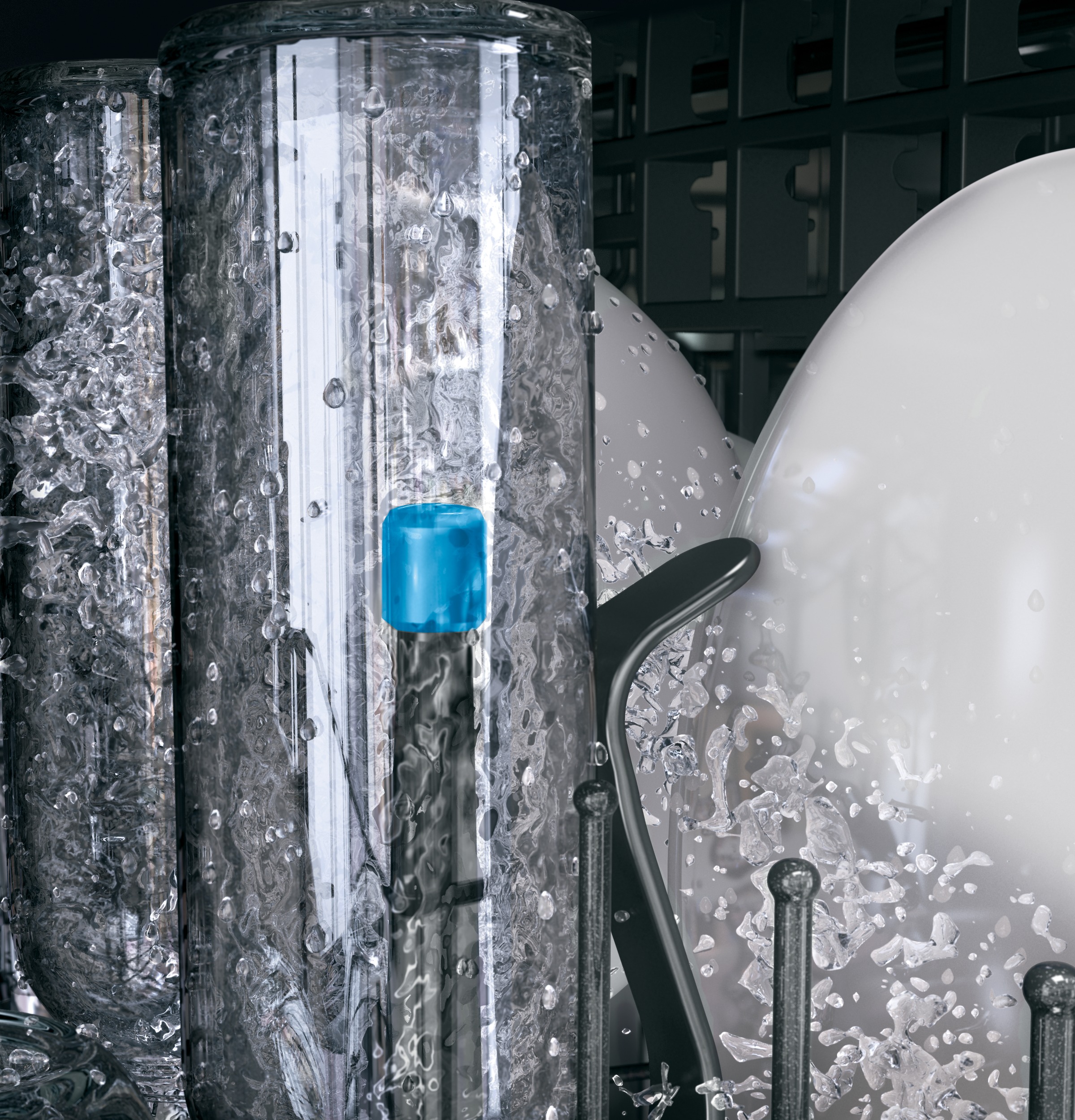 Series Stainless Steel Interior Dishwasher with Hidden Controls PDT750SMFES