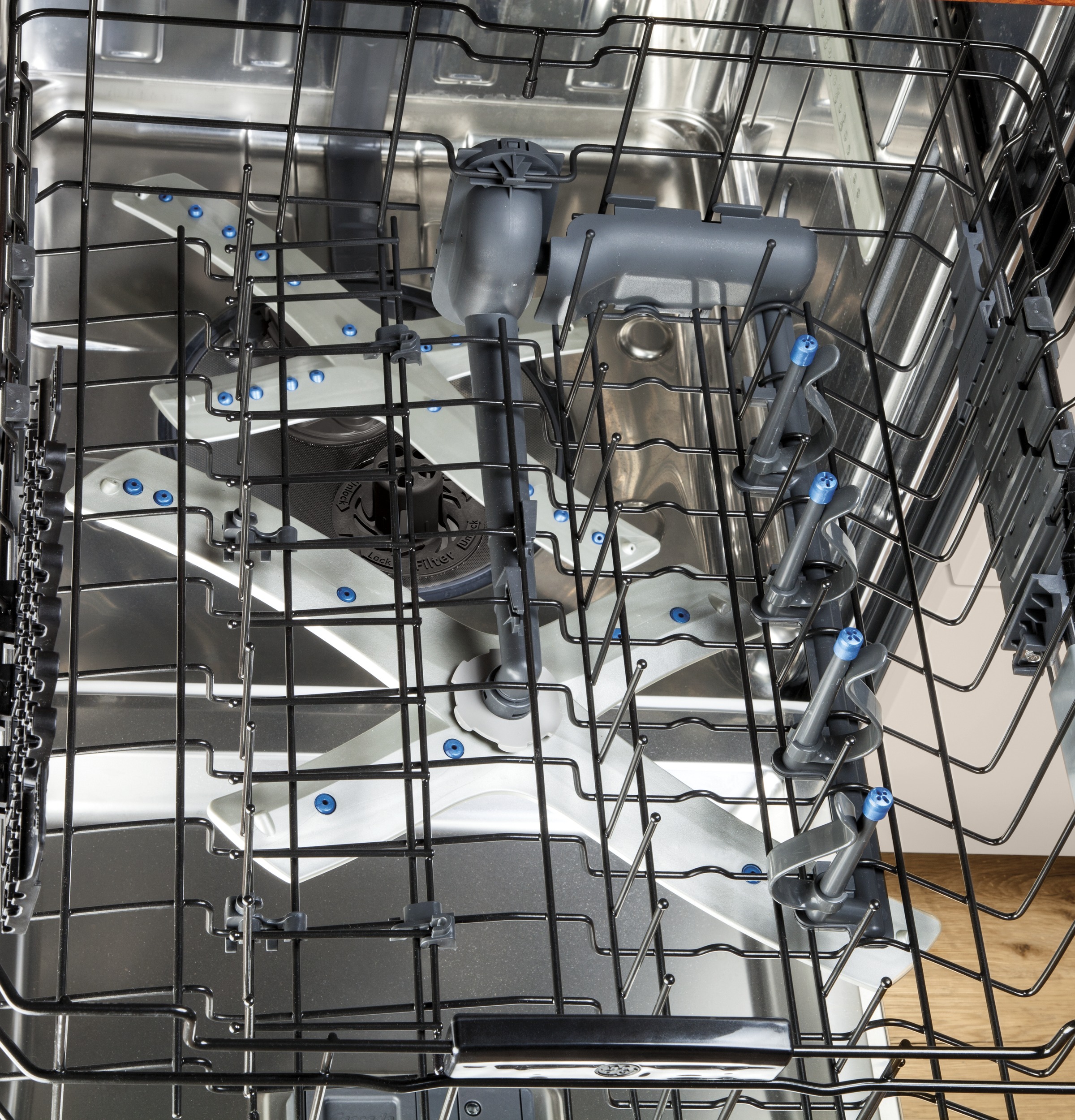 Series Stainless Steel Interior Dishwasher with Hidden Controls PDT750SMFES