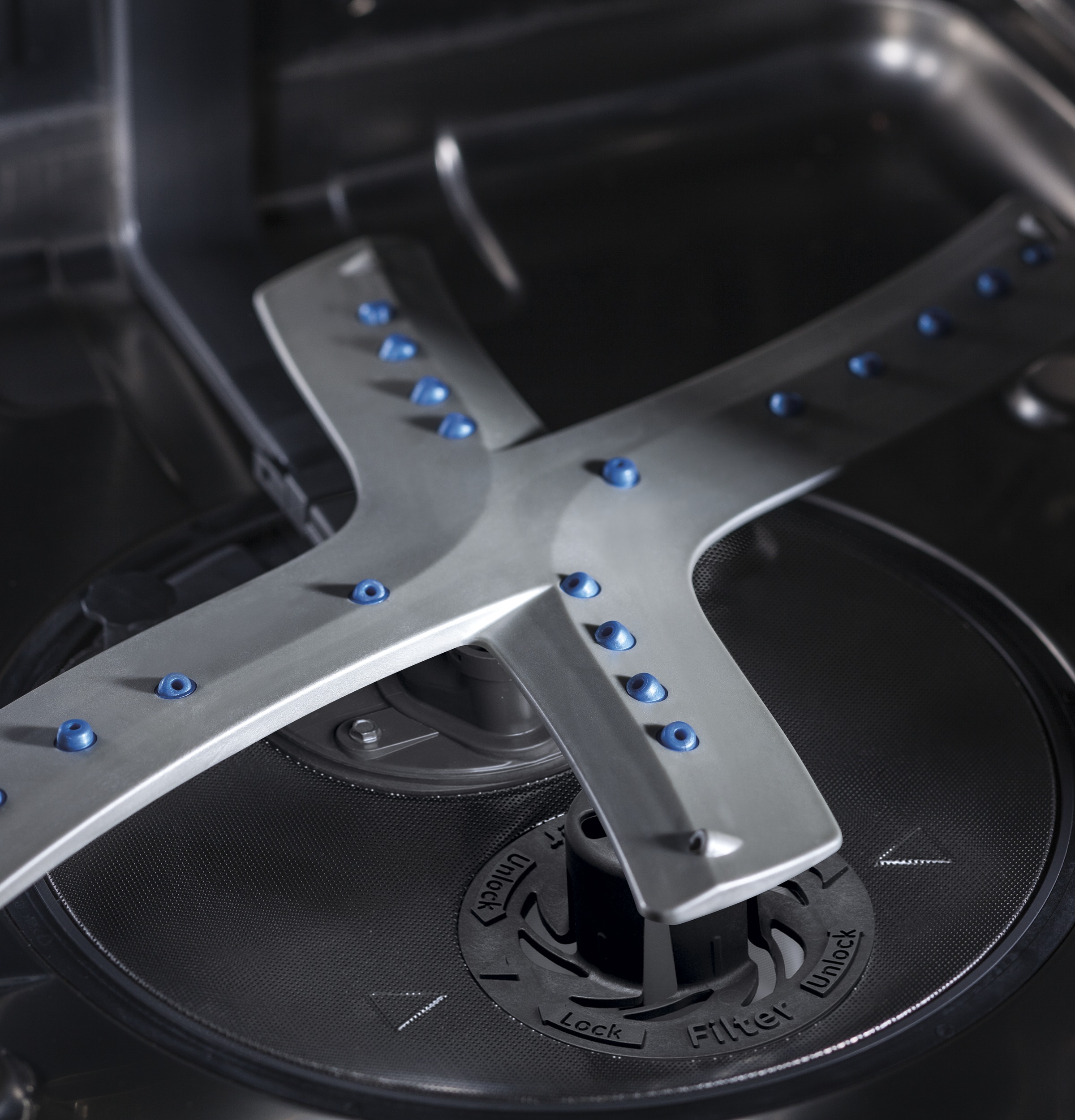 Series Stainless Steel Interior Dishwasher with Hidden Controls PDT750SMFES