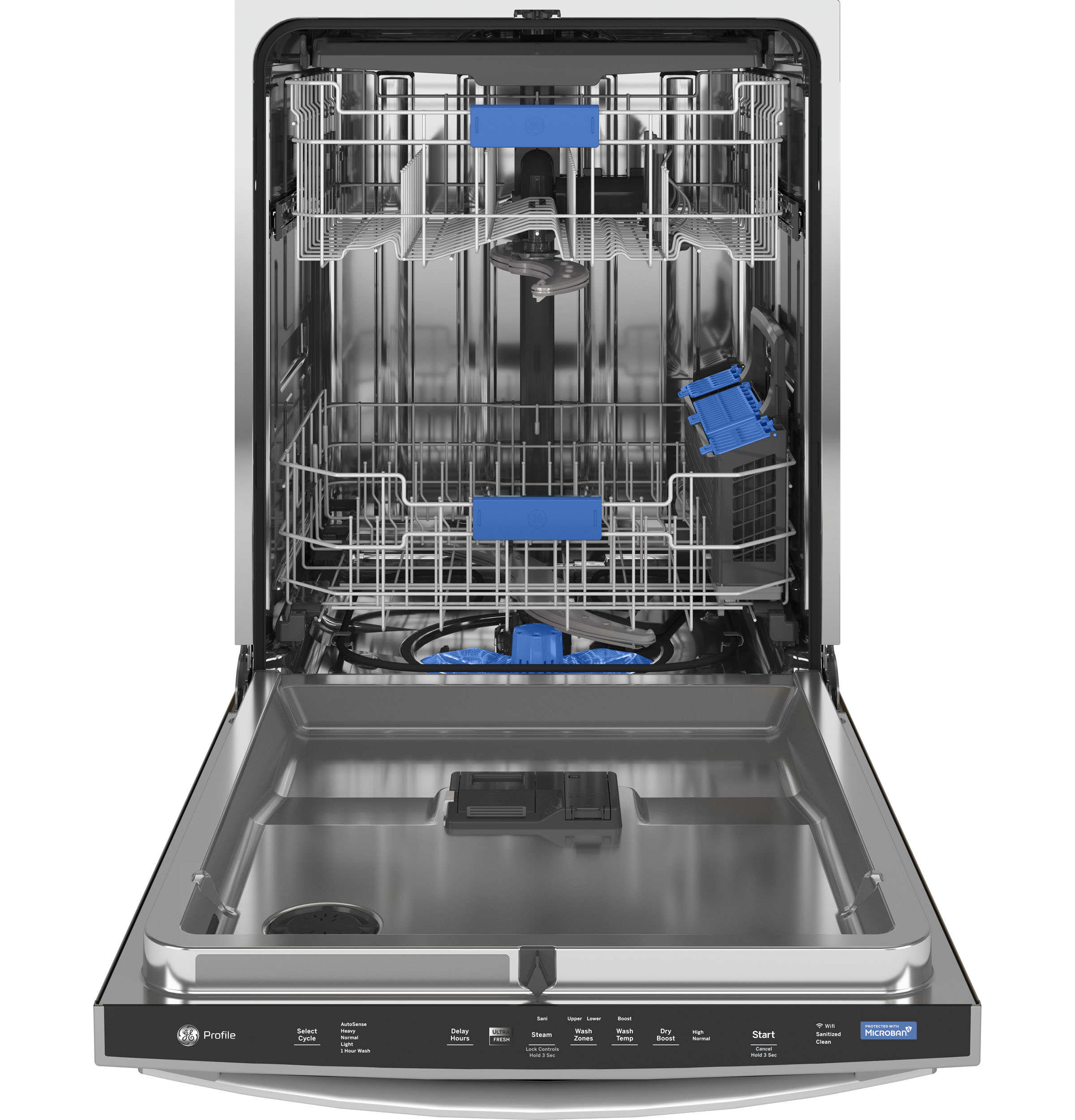 UltraFresh System Dishwasher with Stainless Steel Interior PDT755SYRFS