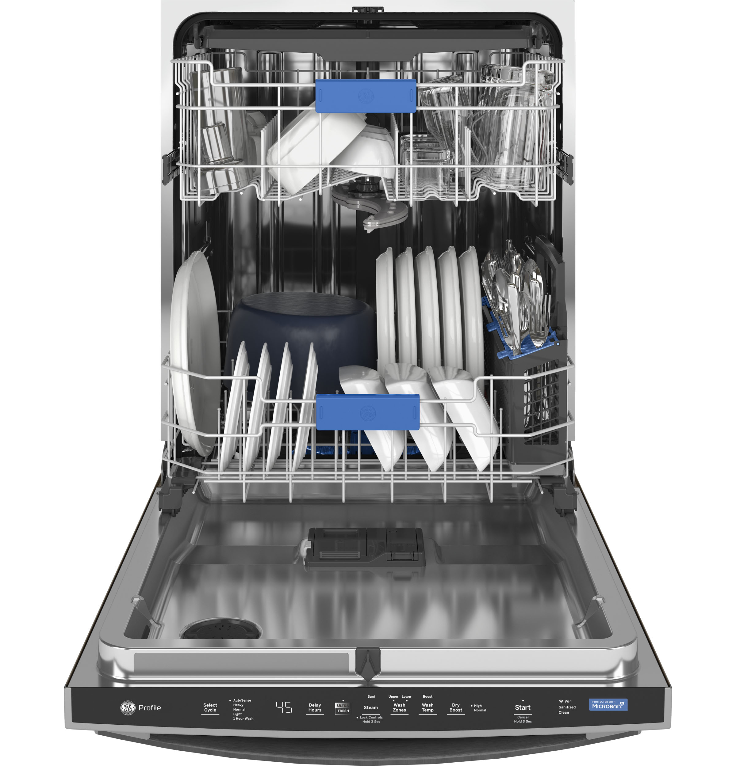 UltraFresh System Dishwasher with Stainless Steel Interior PDT755SYRFS