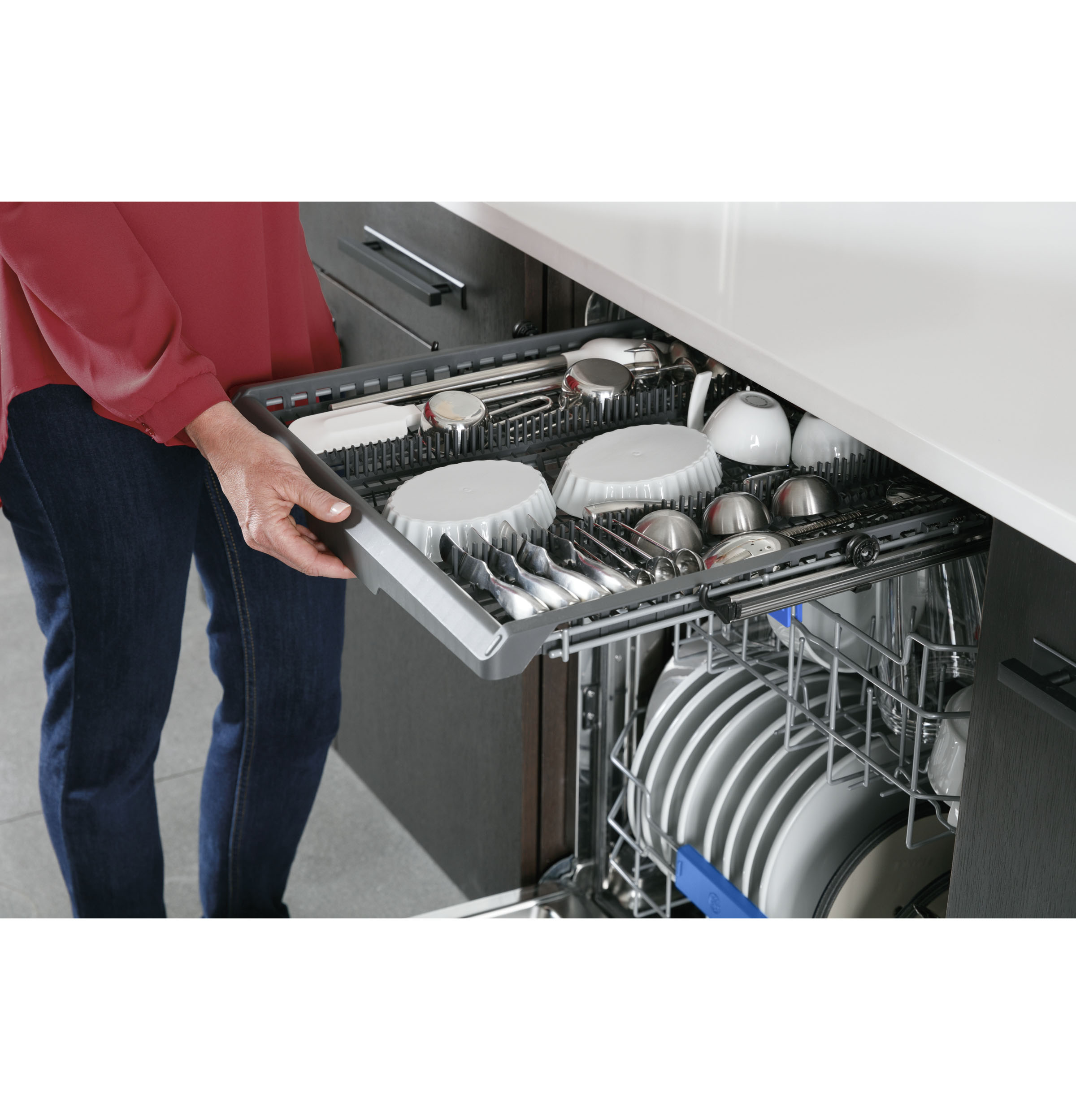 UltraFresh System Dishwasher with Stainless Steel Interior PDT755SYRFS