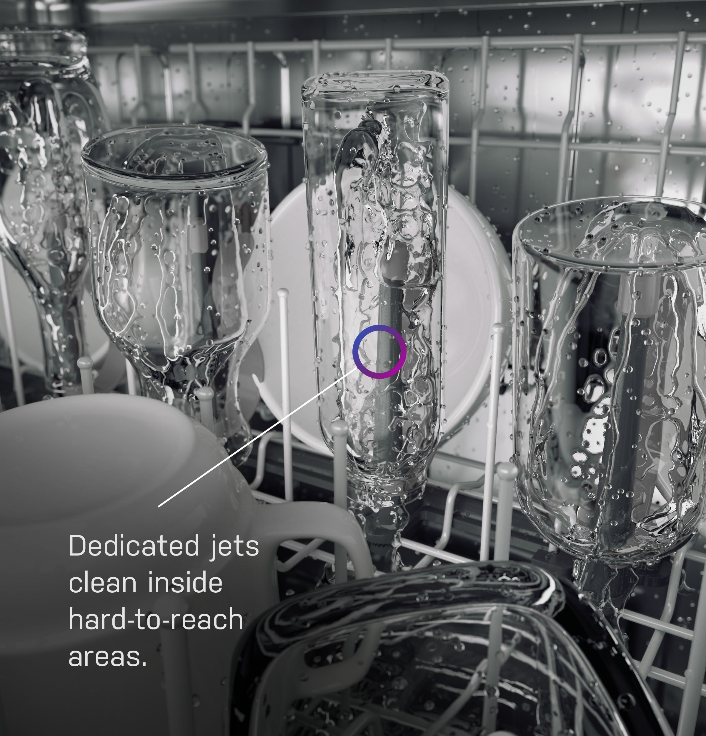 UltraFresh System Dishwasher with Stainless Steel Interior PDT755SYRFS