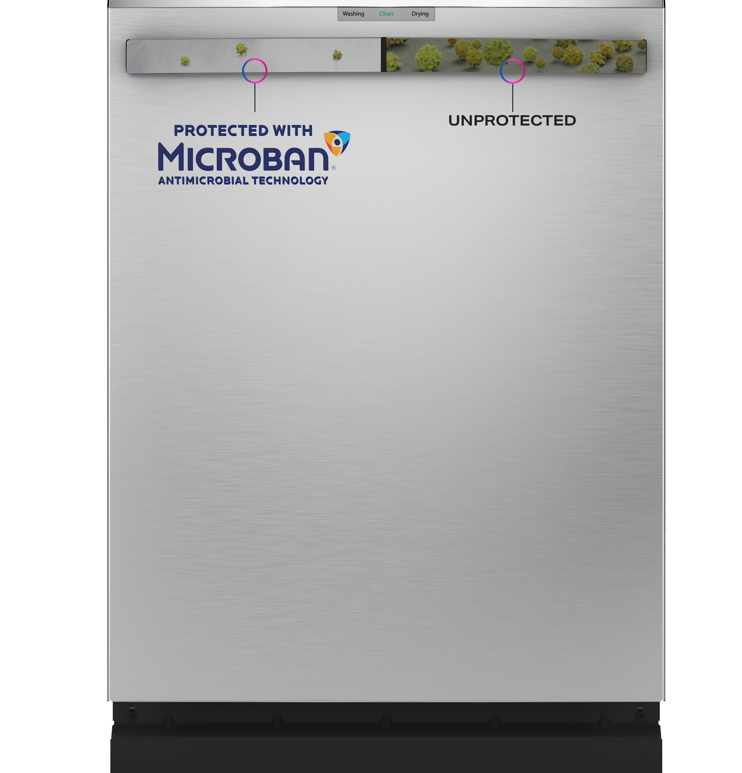 UltraFresh System Dishwasher with Stainless Steel Interior PDT755SYRFS