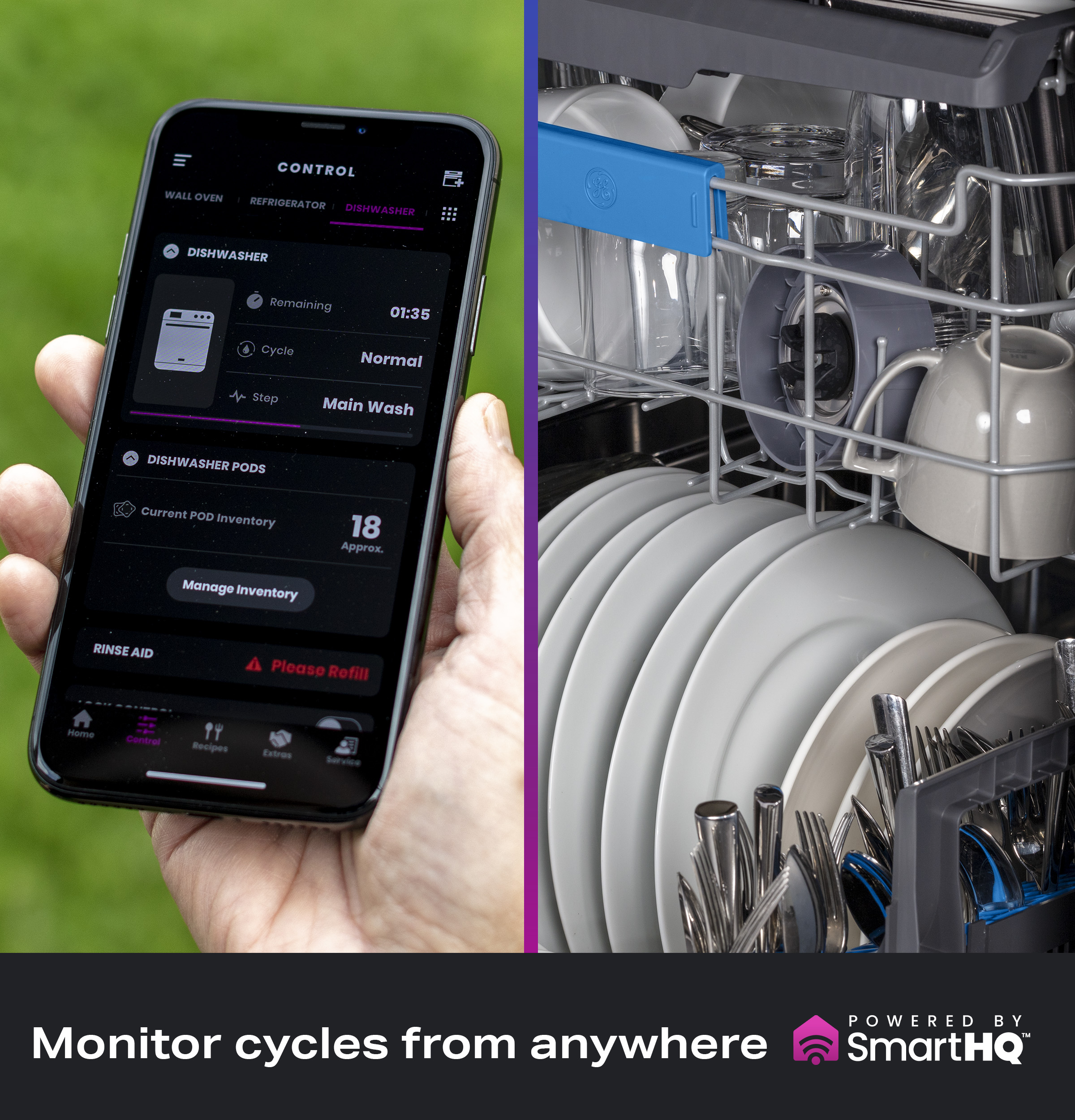 UltraFresh System Dishwasher with Stainless Steel Interior PDT755SYRFS