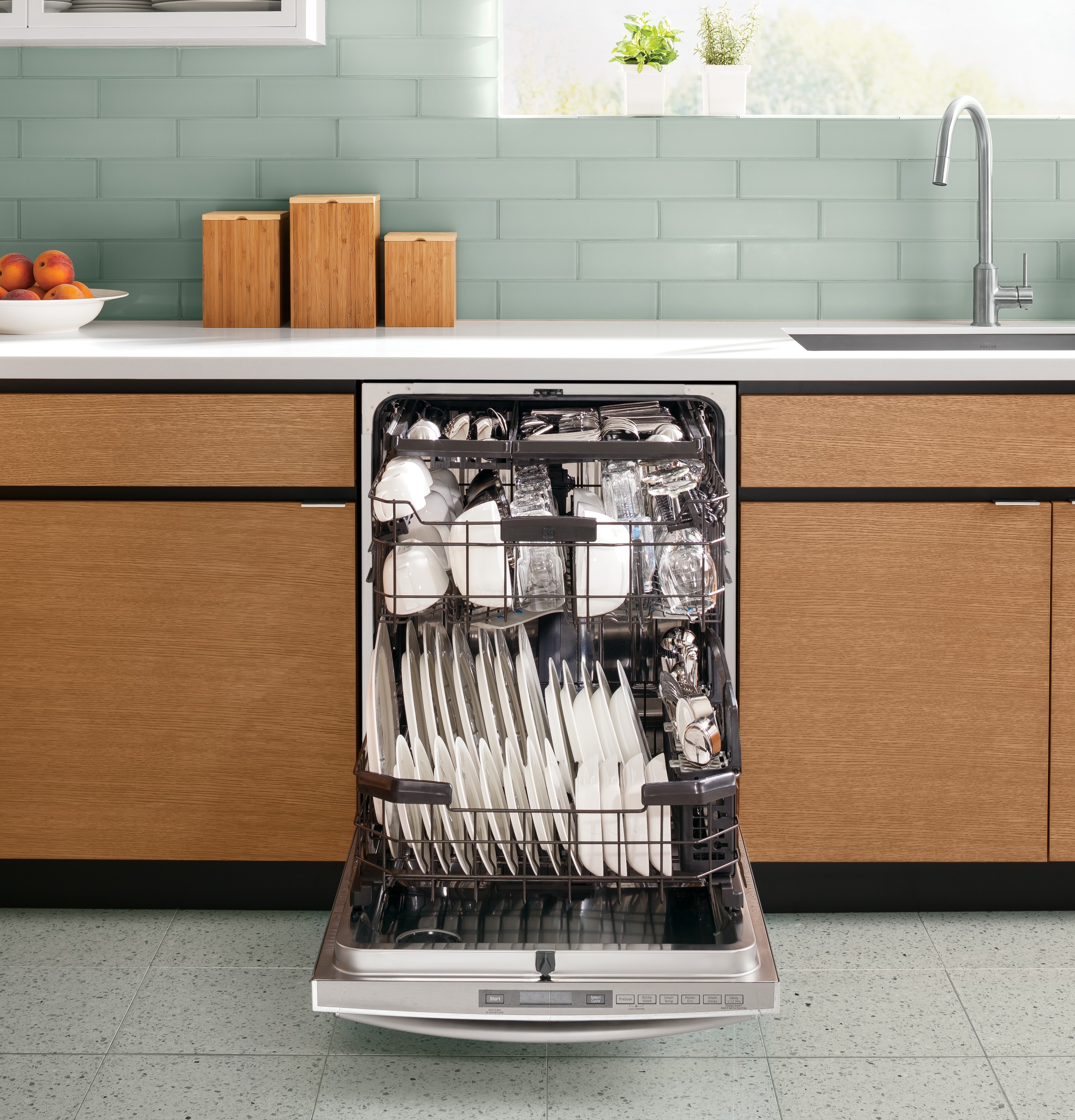 Series Stainless Steel Interior Dishwasher with Hidden Controls PDT760SSFSS