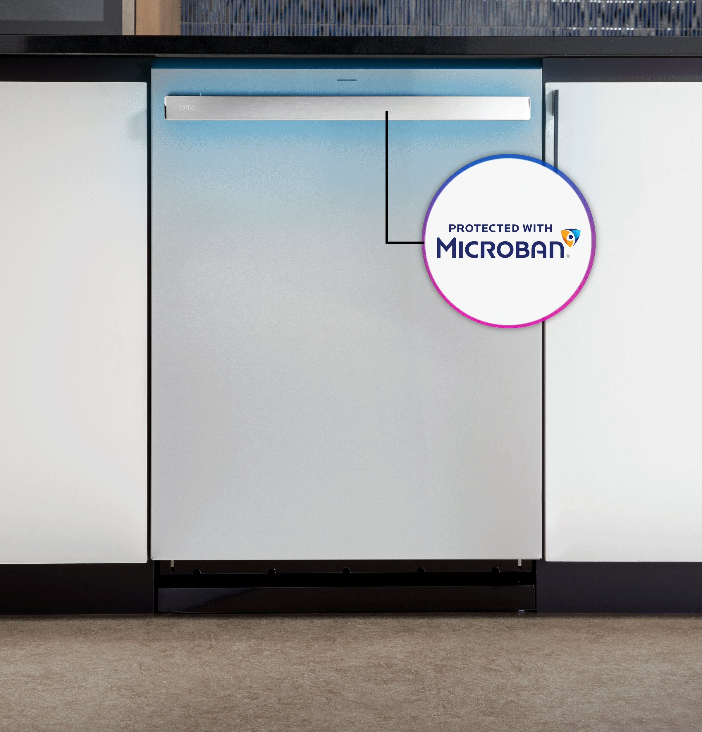 Smart UltraFresh System Dishwasher with Microban Antimicrobial Technology with Deep Clean Washing 3rd Rack, 39 dBA PDT795SYVFS