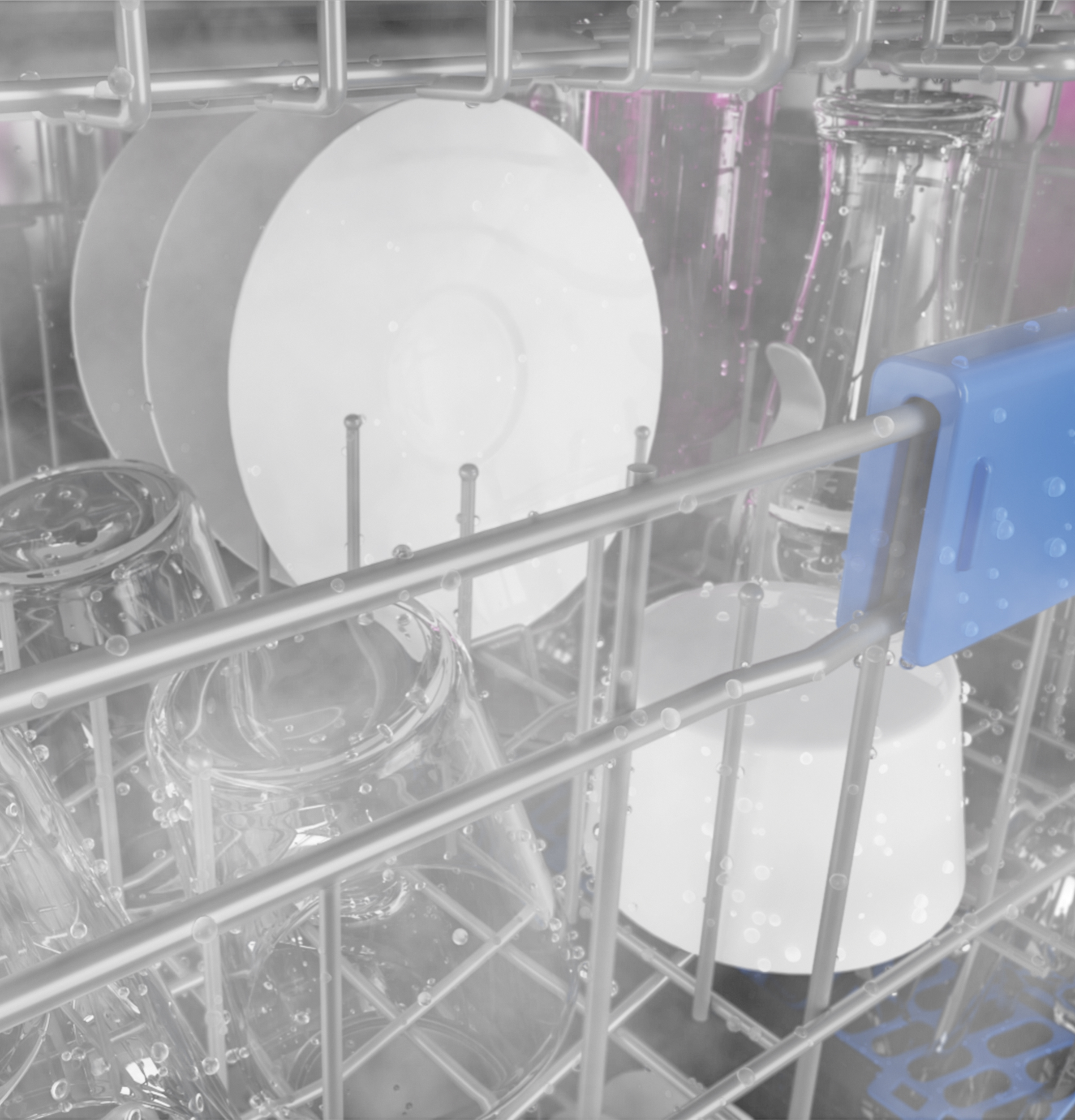 Smart UltraFresh System Dishwasher with Microban Antimicrobial Technology with Deep Clean Washing 3rd Rack, 39 dBA PDT795SYVFS