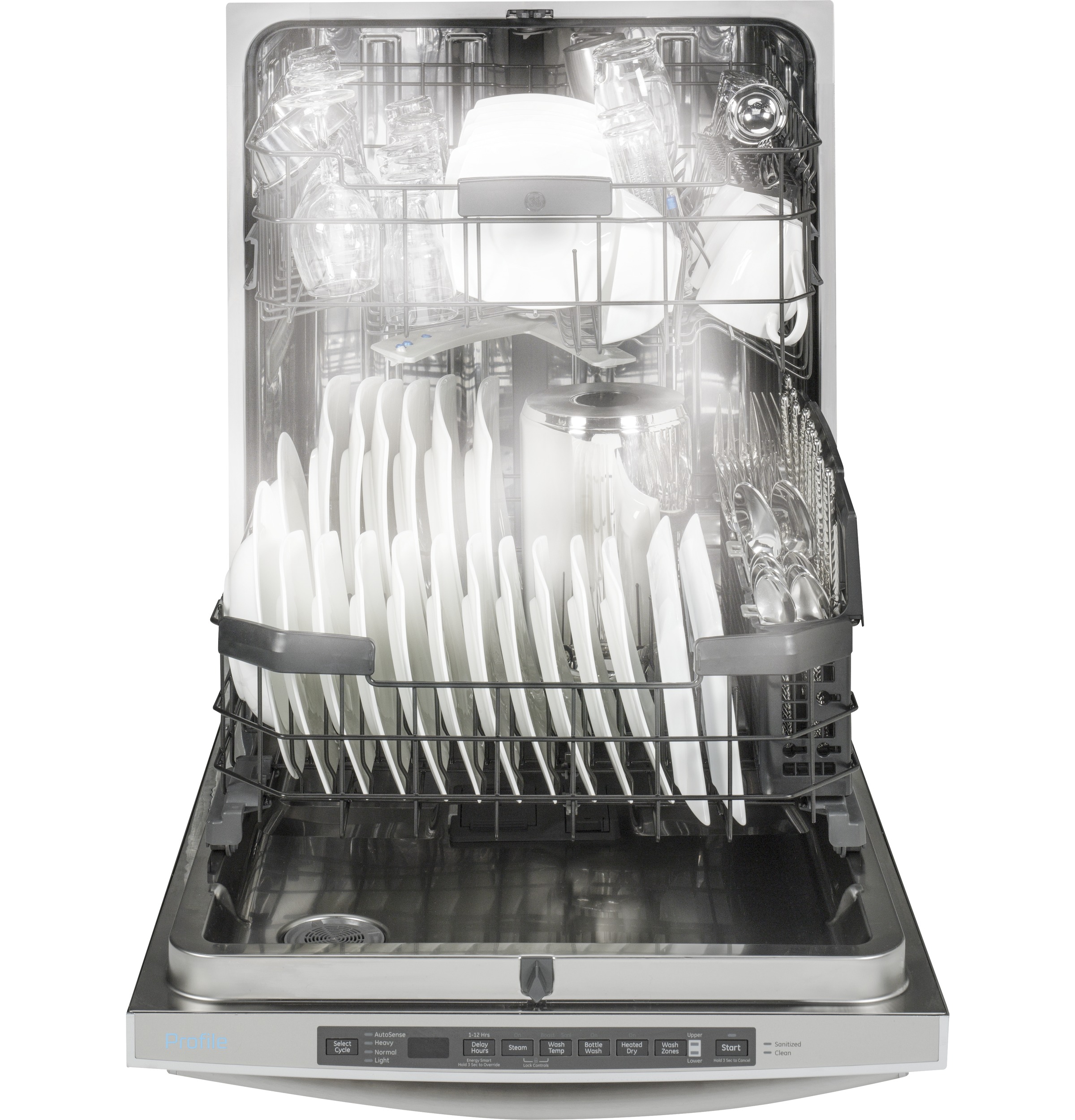 Stainless Steel Interior Dishwasher with Hidden Controls PDT825SSJSS