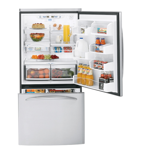 22.2 Cu. Ft. Stainless Steel-Wrapped Bottom-Freezer Drawer Refrigerator PDW22SISRSS