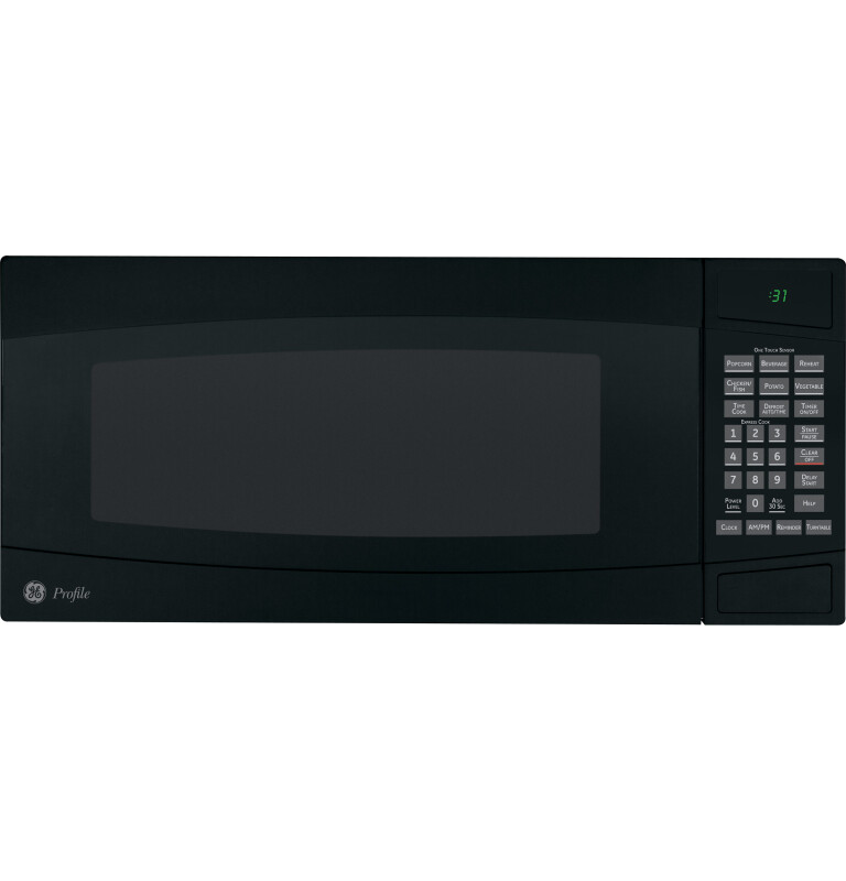 GE Profile Spacemaker II 1.0 Cu. Ft. Microwave Oven Black PEM31DMBB Picture 1
