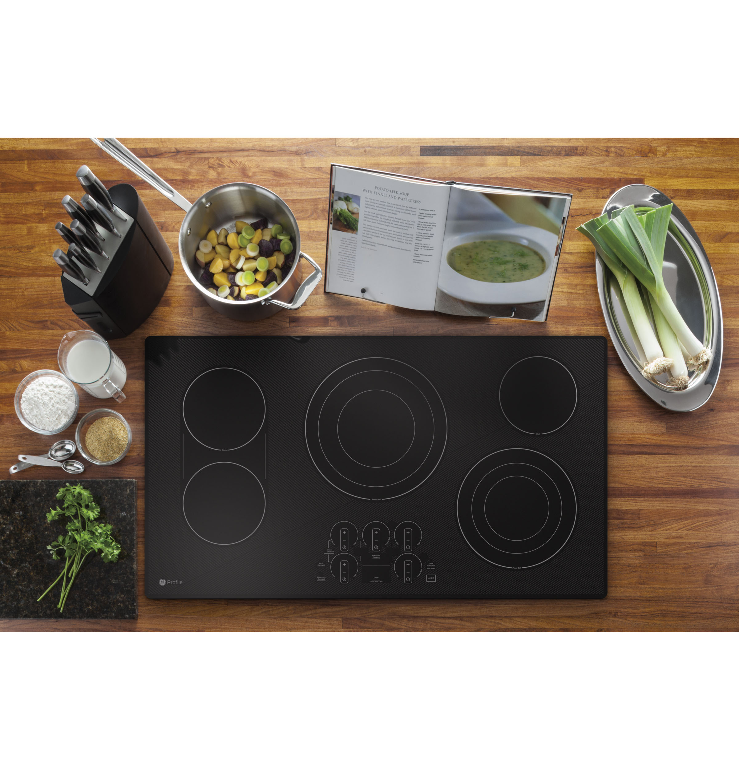 36" Built-In Touch Control Cooktop PEP9036DTBB