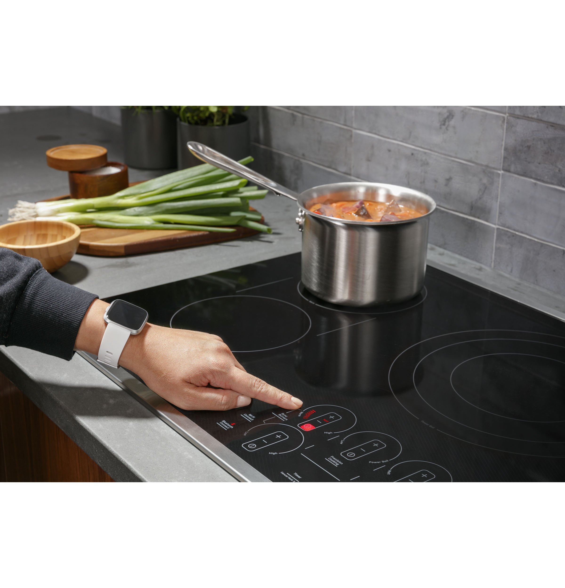 36" Built-In Touch Control Cooktop PEP9036STSS