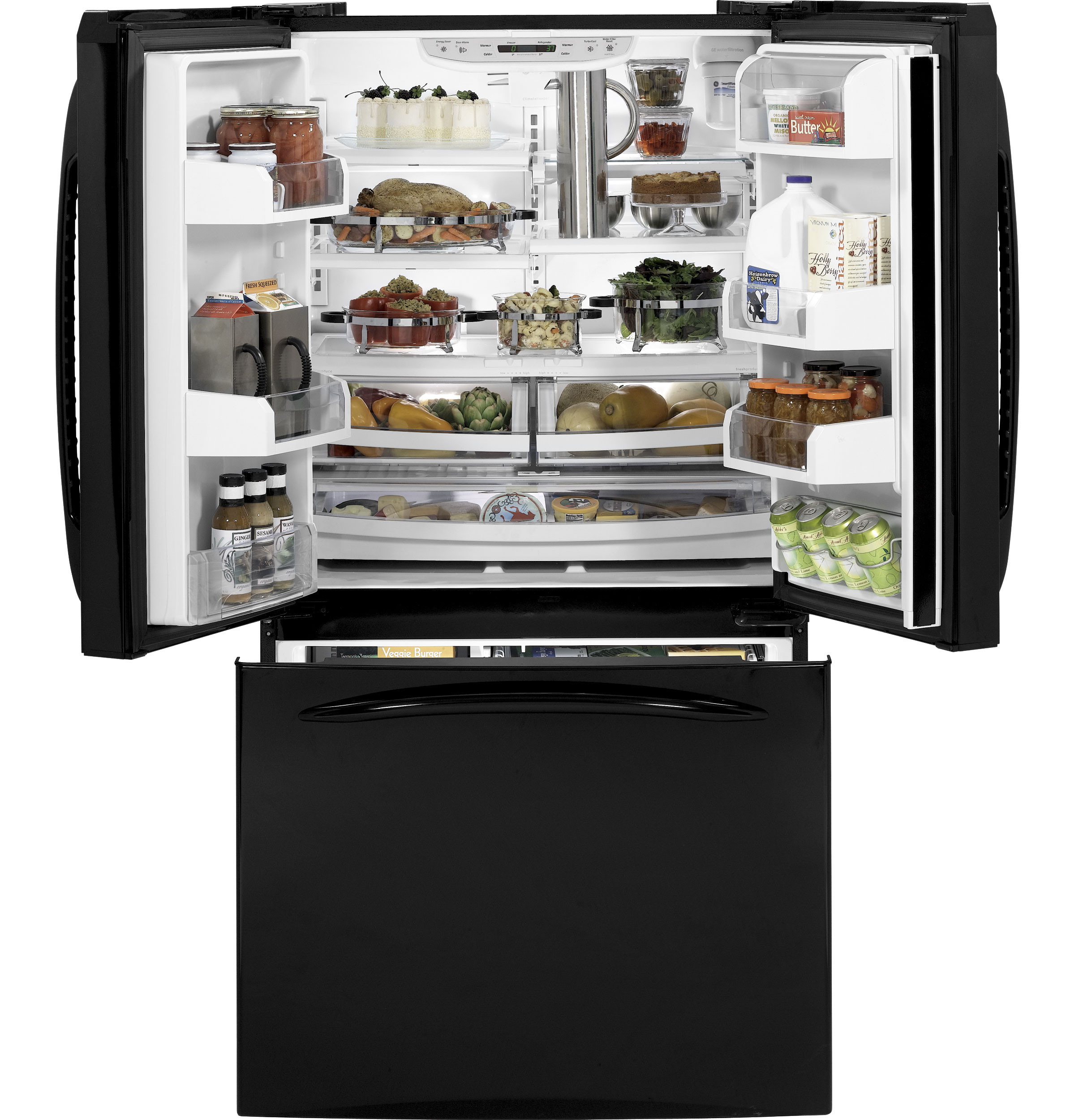 20.7 Cu. Ft. Counter-Depth French-Door Refrigerator with Icemaker PFCF1NFZBB