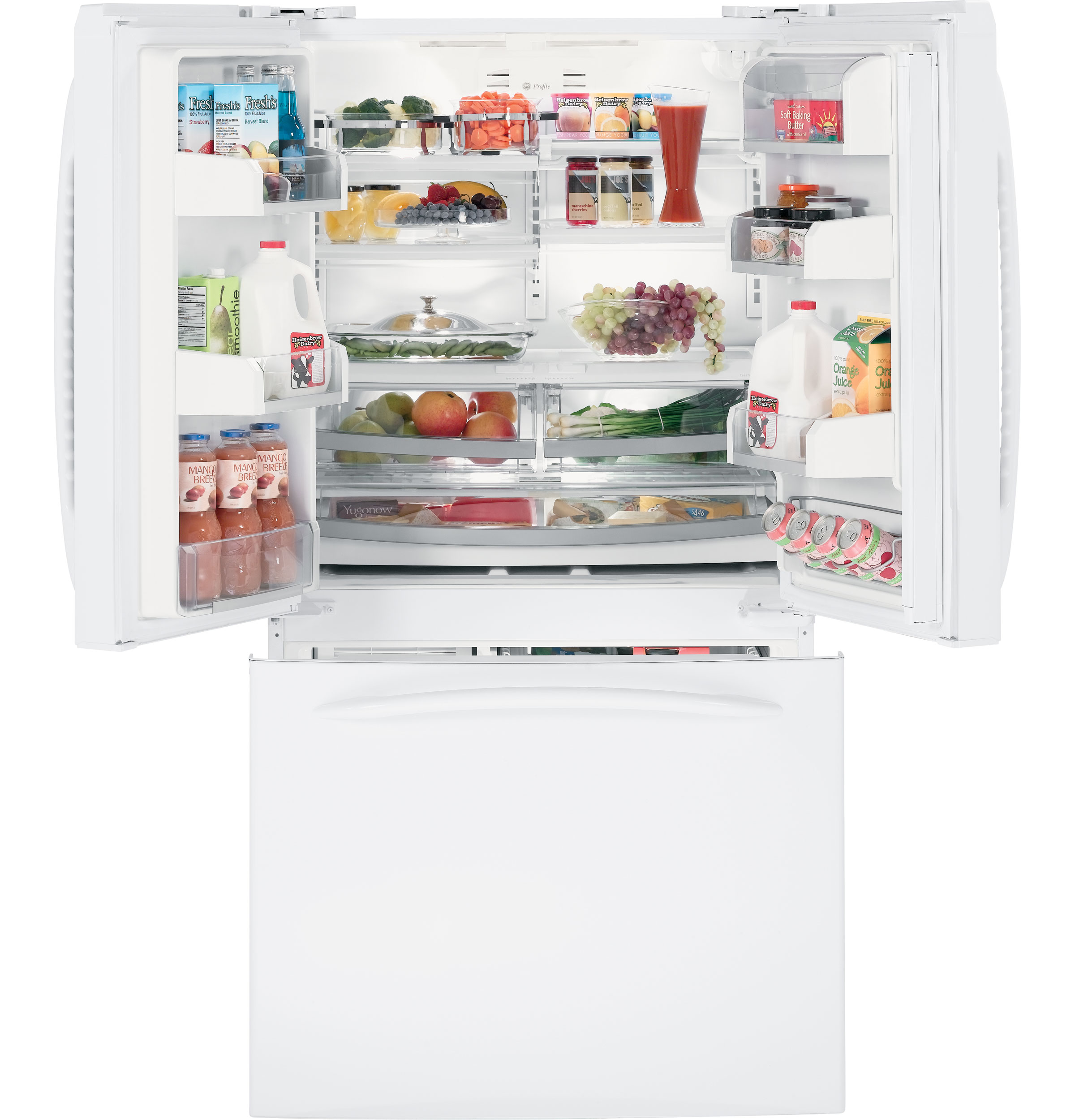 20.9 Cu. Ft. French-Door Refrigerator PFCF1PJXWW