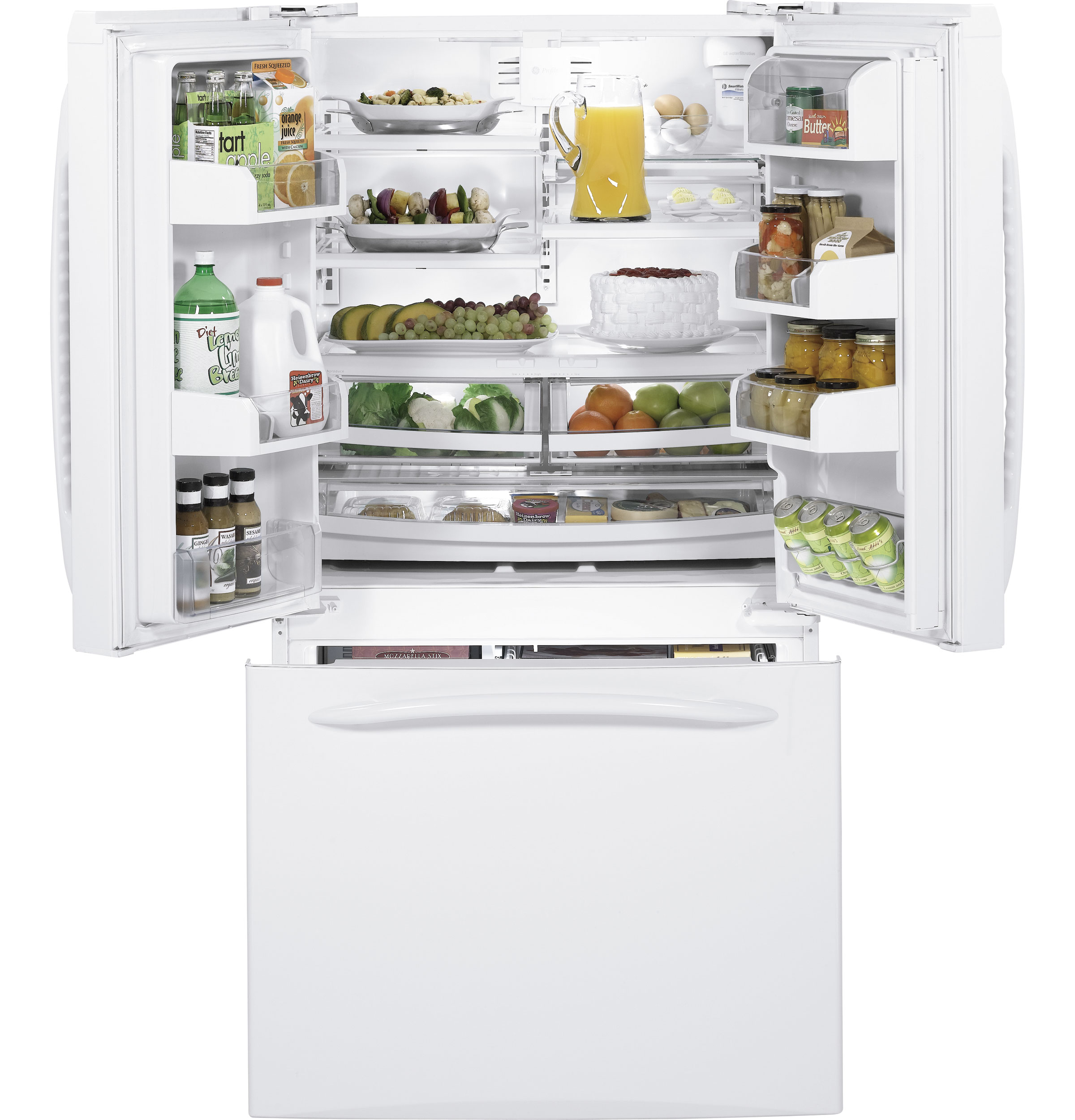 20.9 Cu. Ft. French-Door Refrigerator PFCF1PJYWW