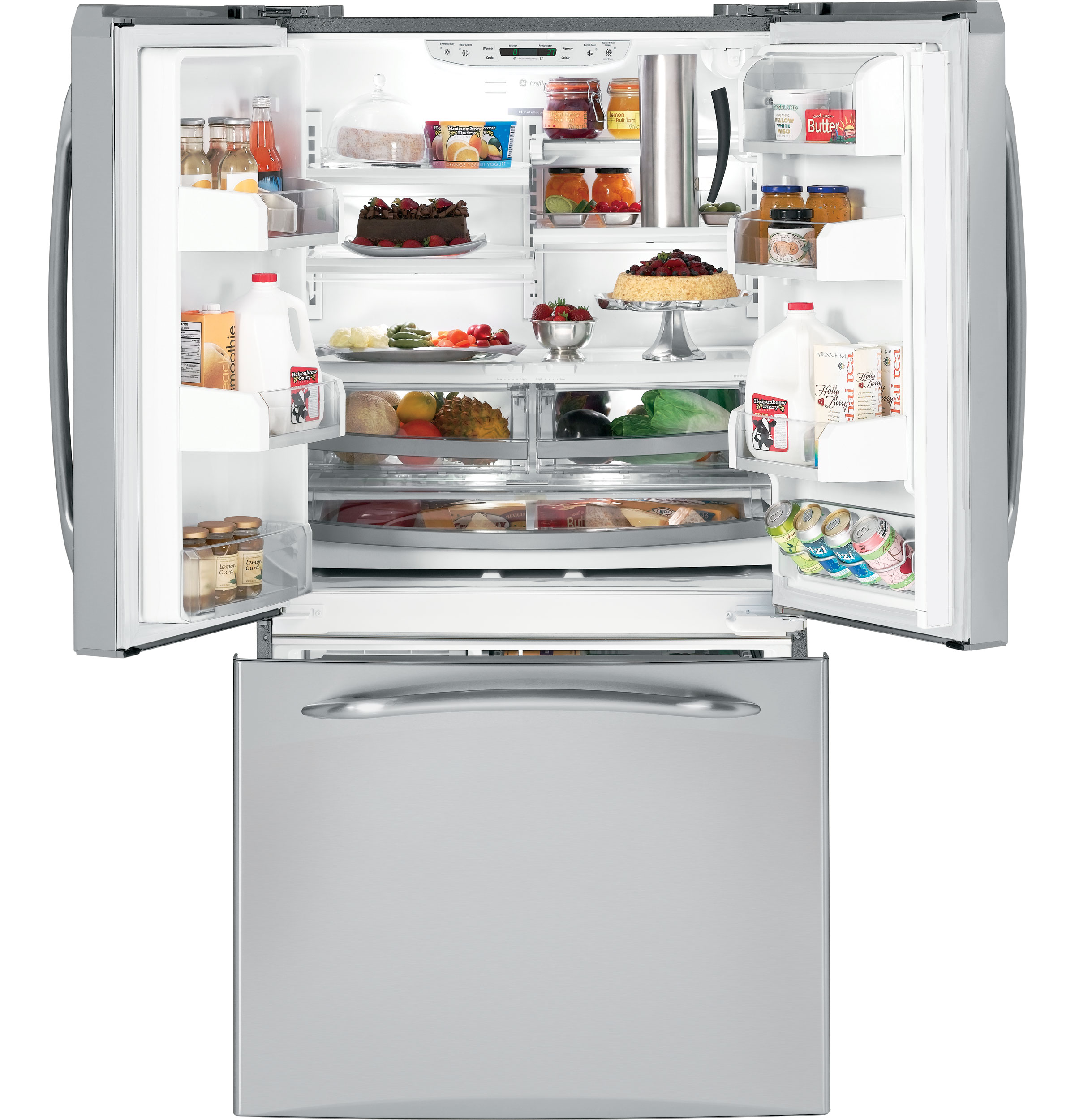 20.8 Cu. Ft. French-Door Refrigerator with Icemaker PFCS1NFXSS