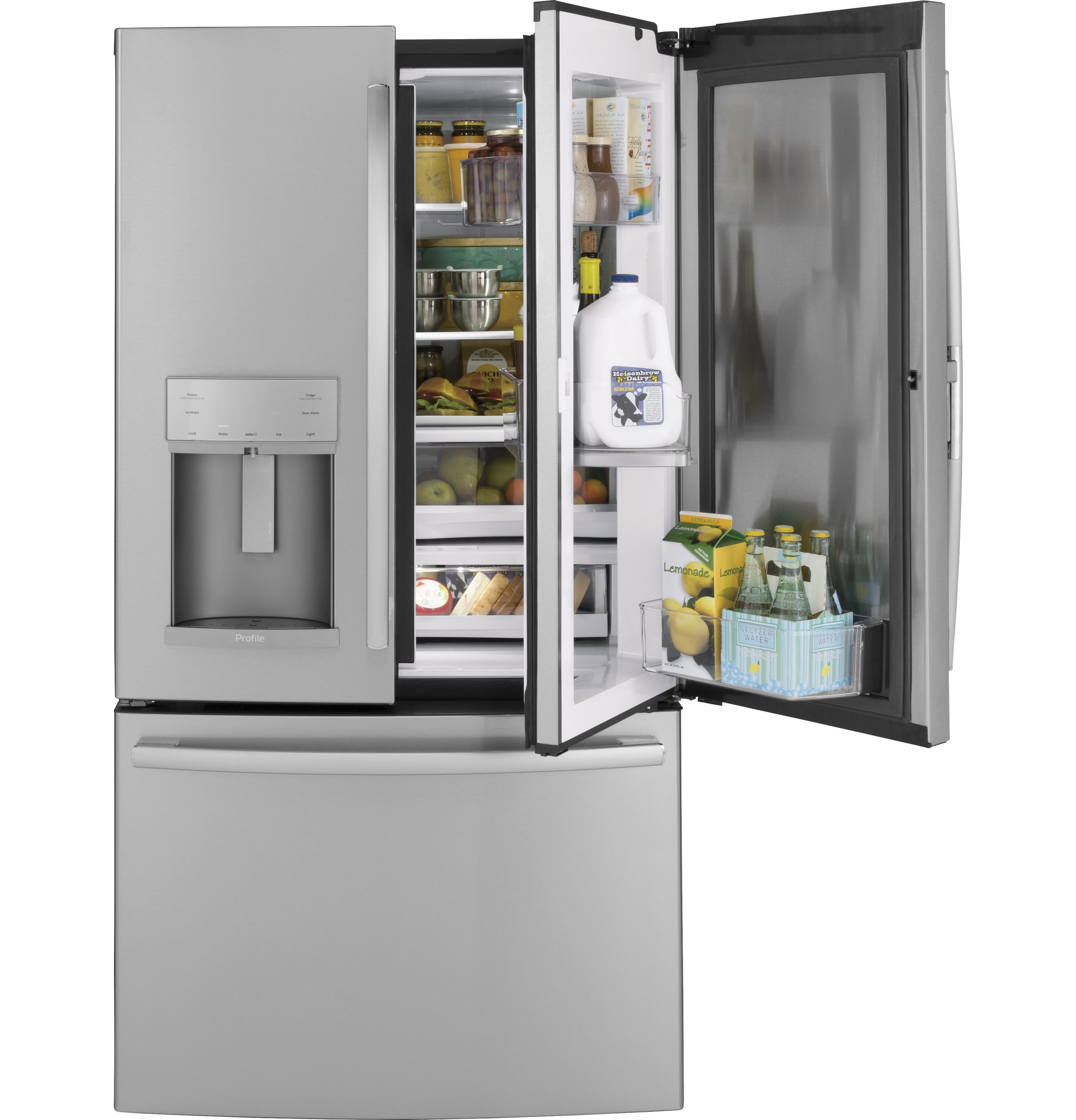 Series 27.7 Cu. Ft. French-Door Refrigerator with Door In Door and Hands-Free AutoFill PFD28KSLSS