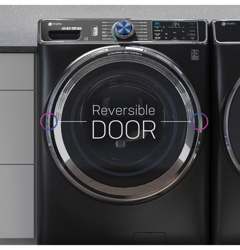 Ge Profile™ 7.8 Cu. Ft. Capacity Smart Front Load Gas Dryer With Steam And Sanitize Cycle PFD87GSPVRS