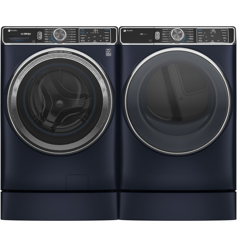 Ge Profile™ 7.8 Cu. Ft. Capacity Smart Front Load Gas Dryer With Steam And Sanitize Cycle PFD87GSPVRS