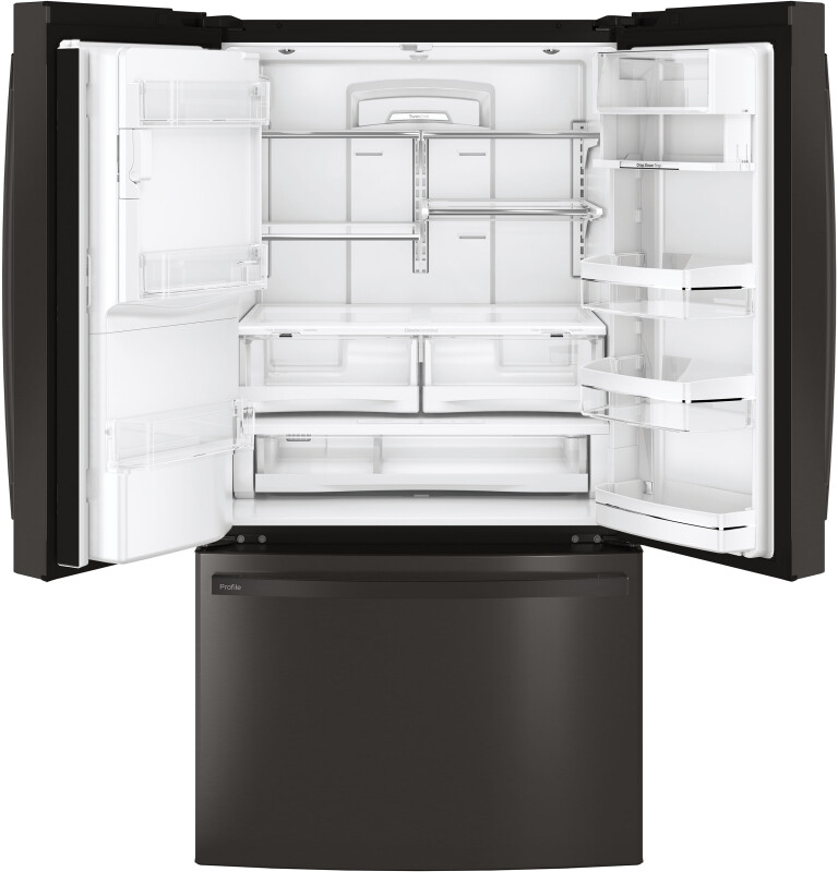27.7 Cu. Ft. French-Door Refrigerator with Hands-Free AutoFill PFE28KBLTS